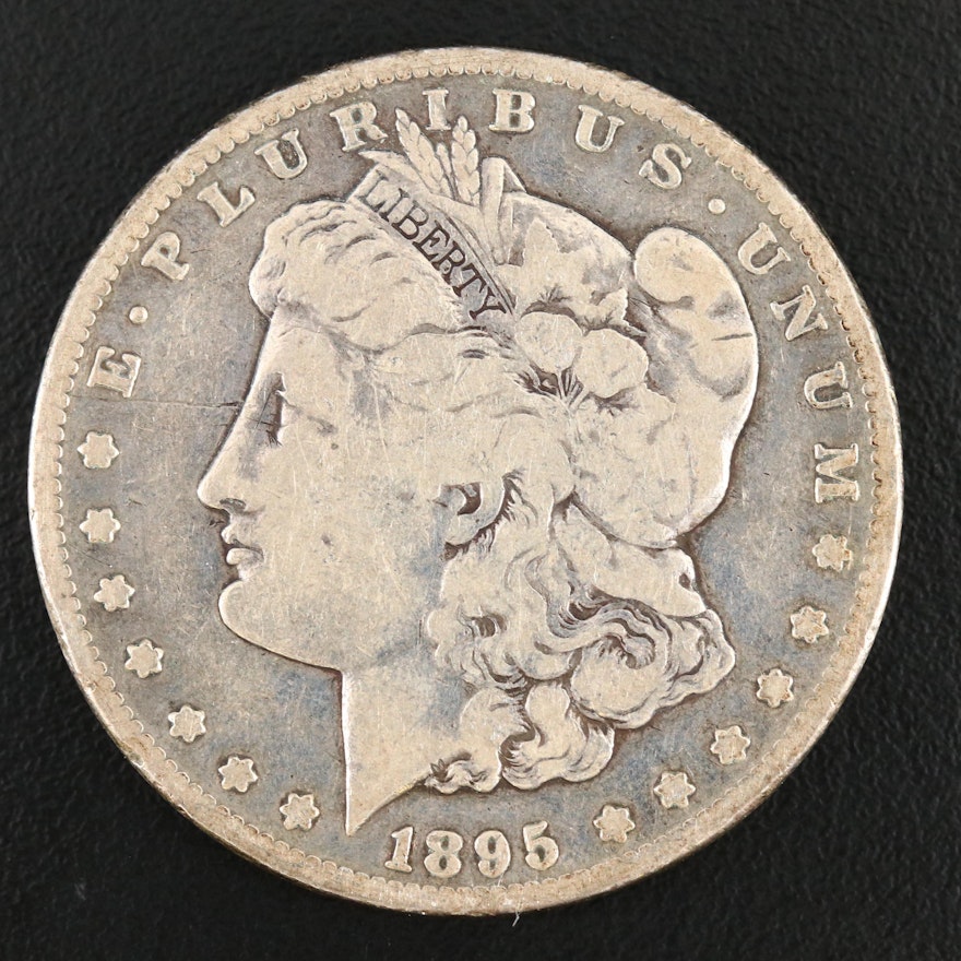 Key Date Low Mintage 1895-S Morgan Silver Dollar