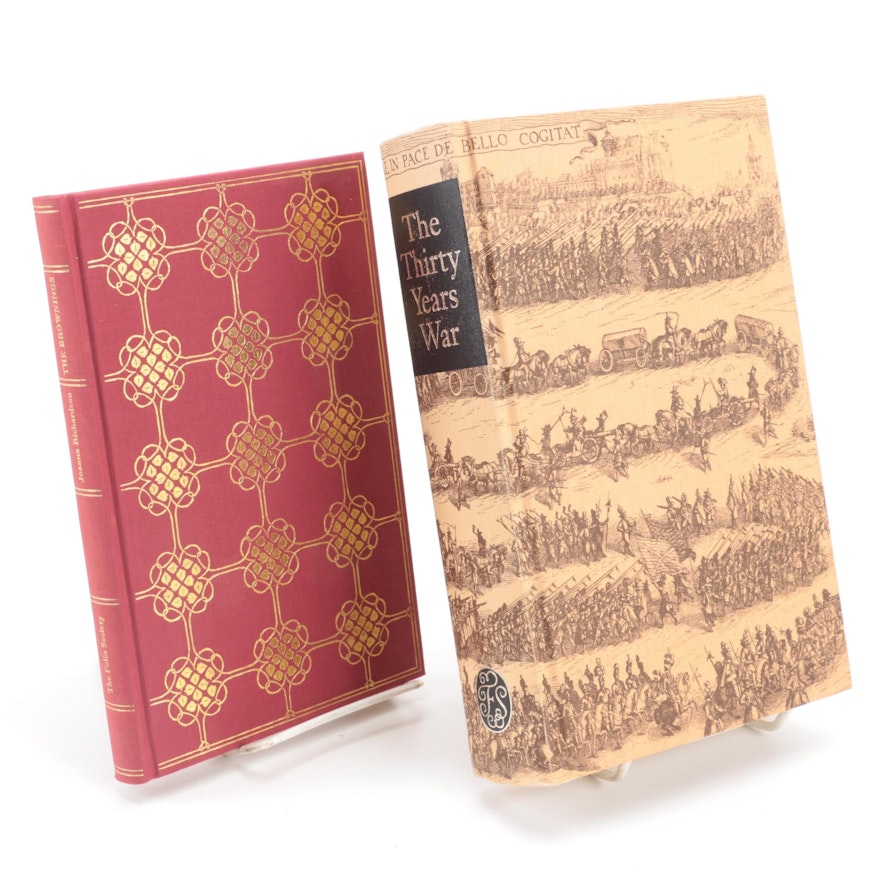 Folio Society "The Thirty Years War" and "The Brownings"