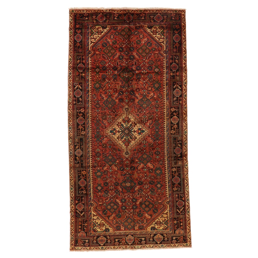 5'1 x 10'5 Hand-Knotted Persian Gogarjin Area Rug