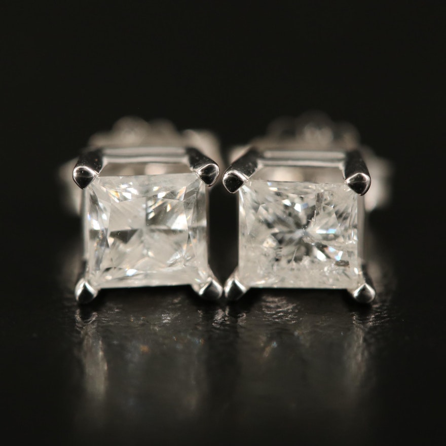 14K 1.33 CTW Diamond Stud Earrings