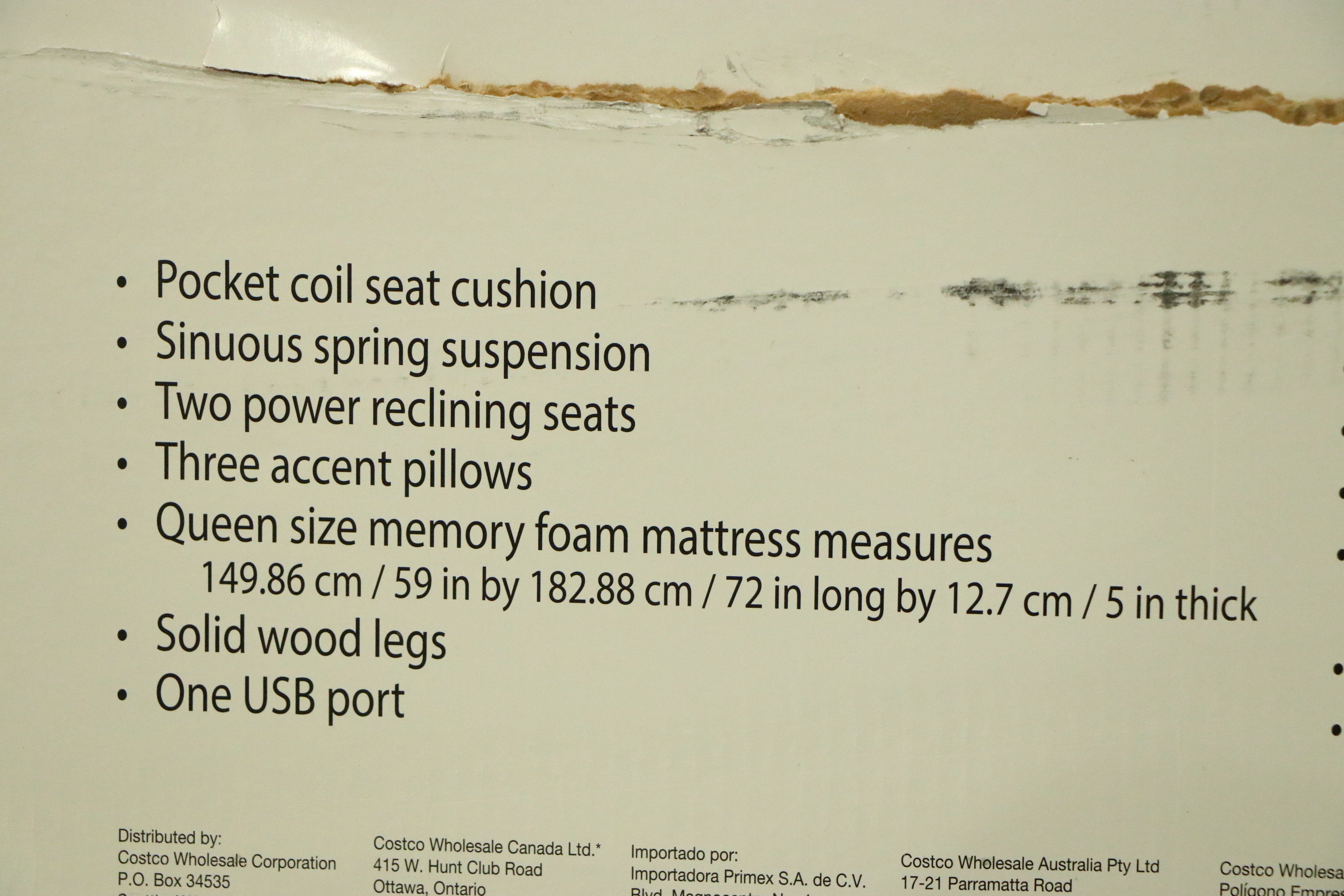 Lane Radford Gray Fabric Sectional Sofa with Queen Sleeper