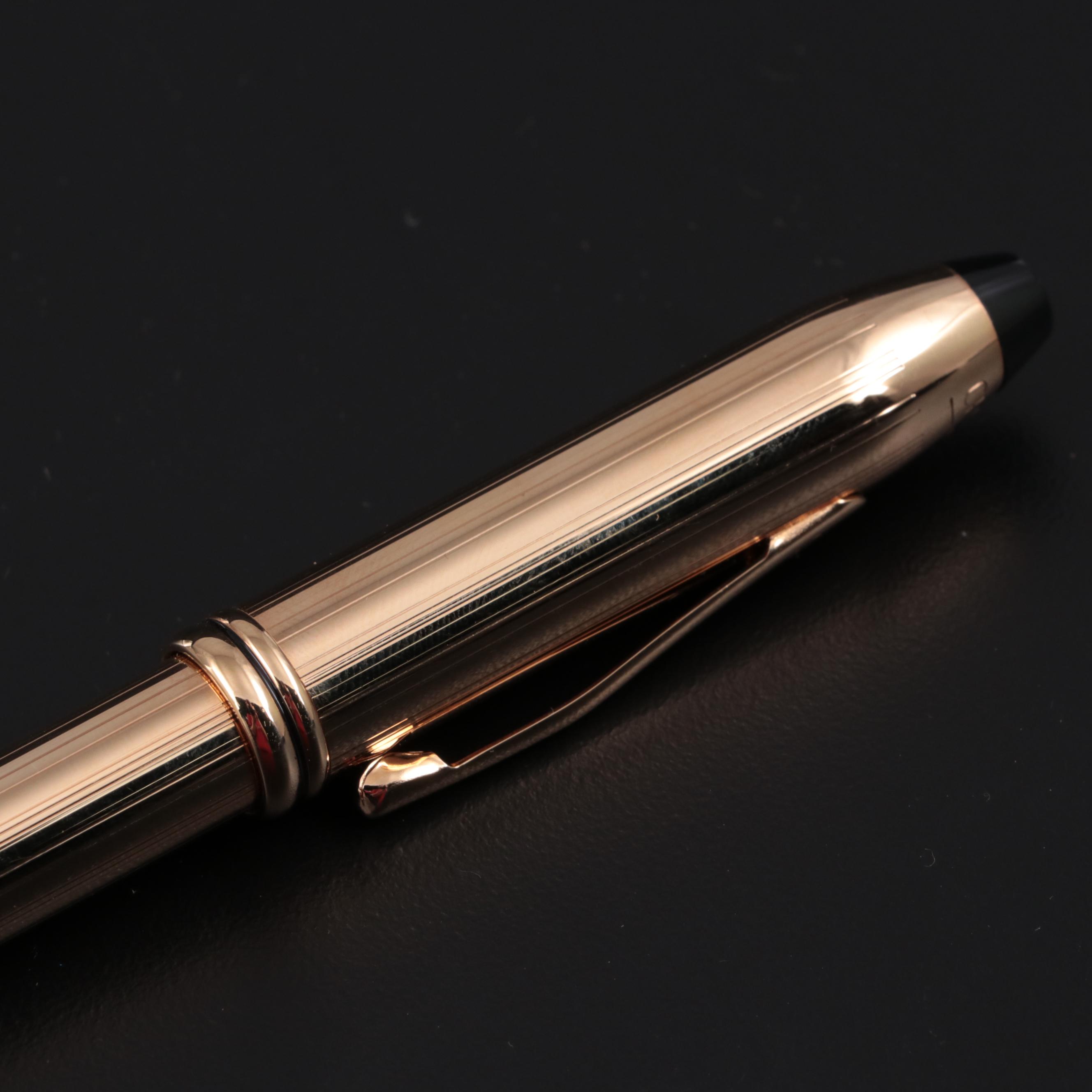 Cross Century II 14K Gold-Filled Ribbed Fountain Pen