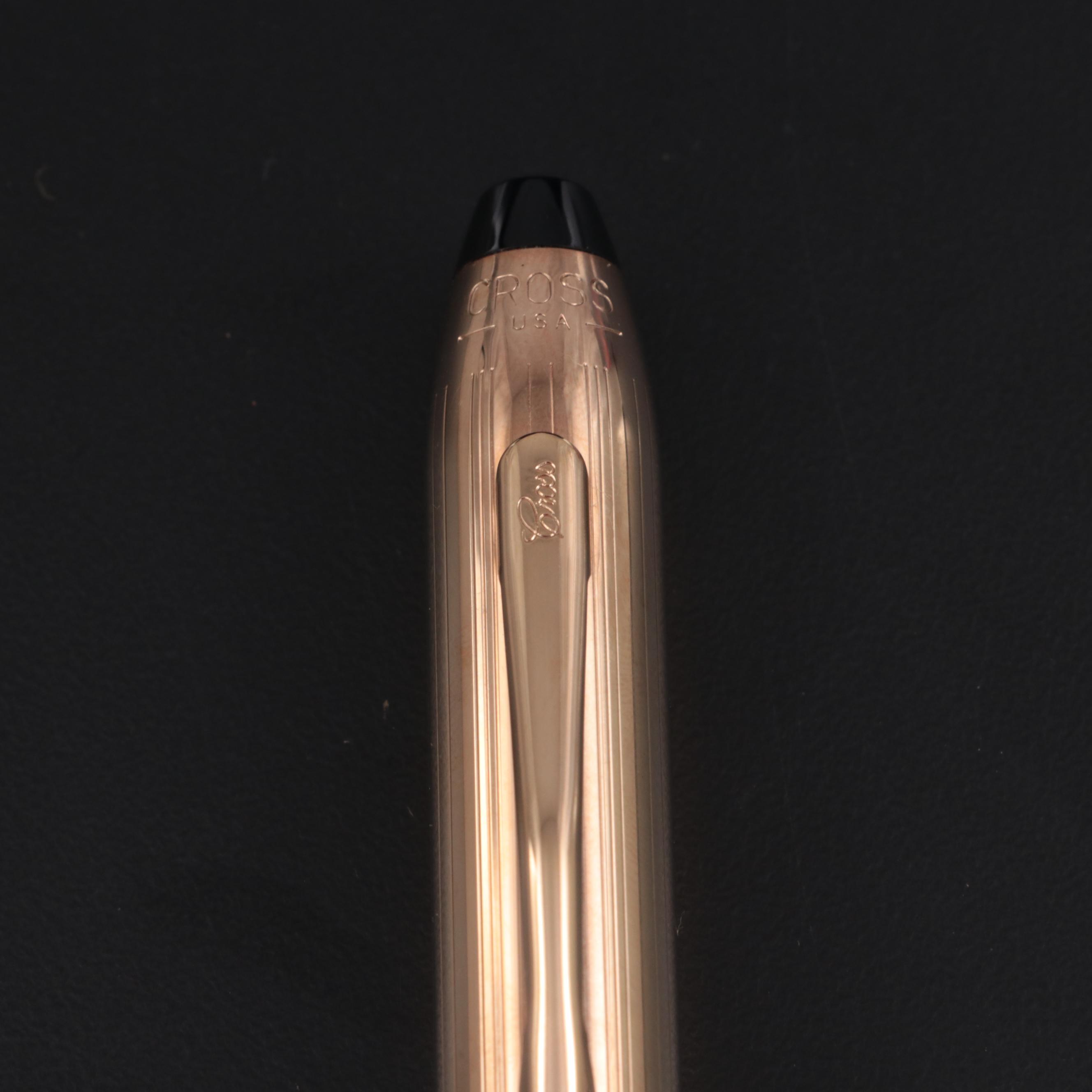 Cross Century II 14K Gold-Filled Ribbed Fountain Pen