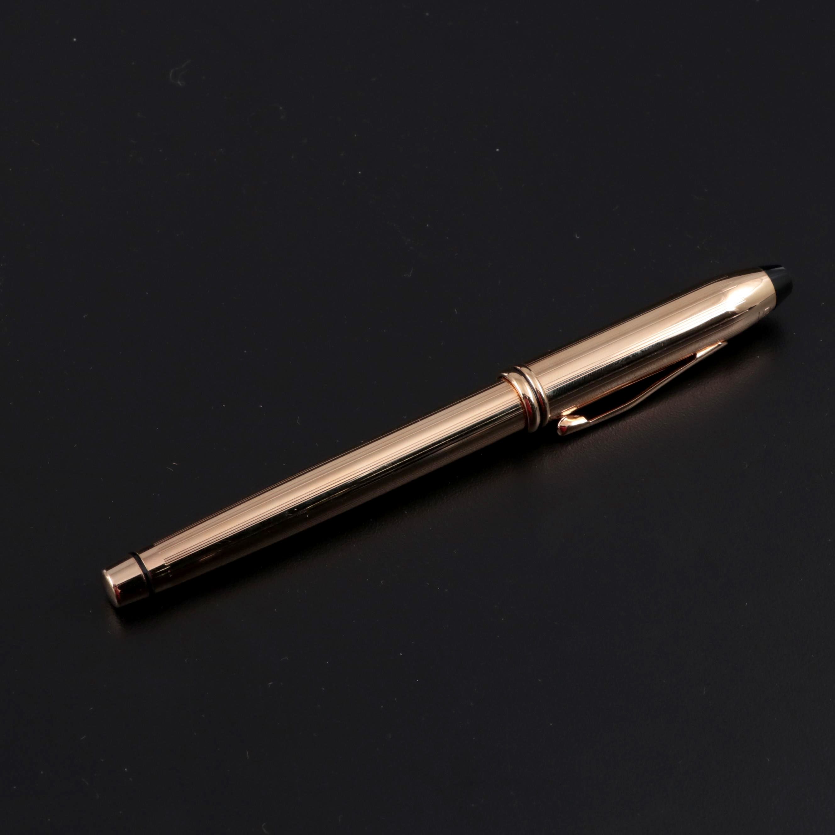 Cross Century II 14K Gold-Filled Ribbed Fountain Pen