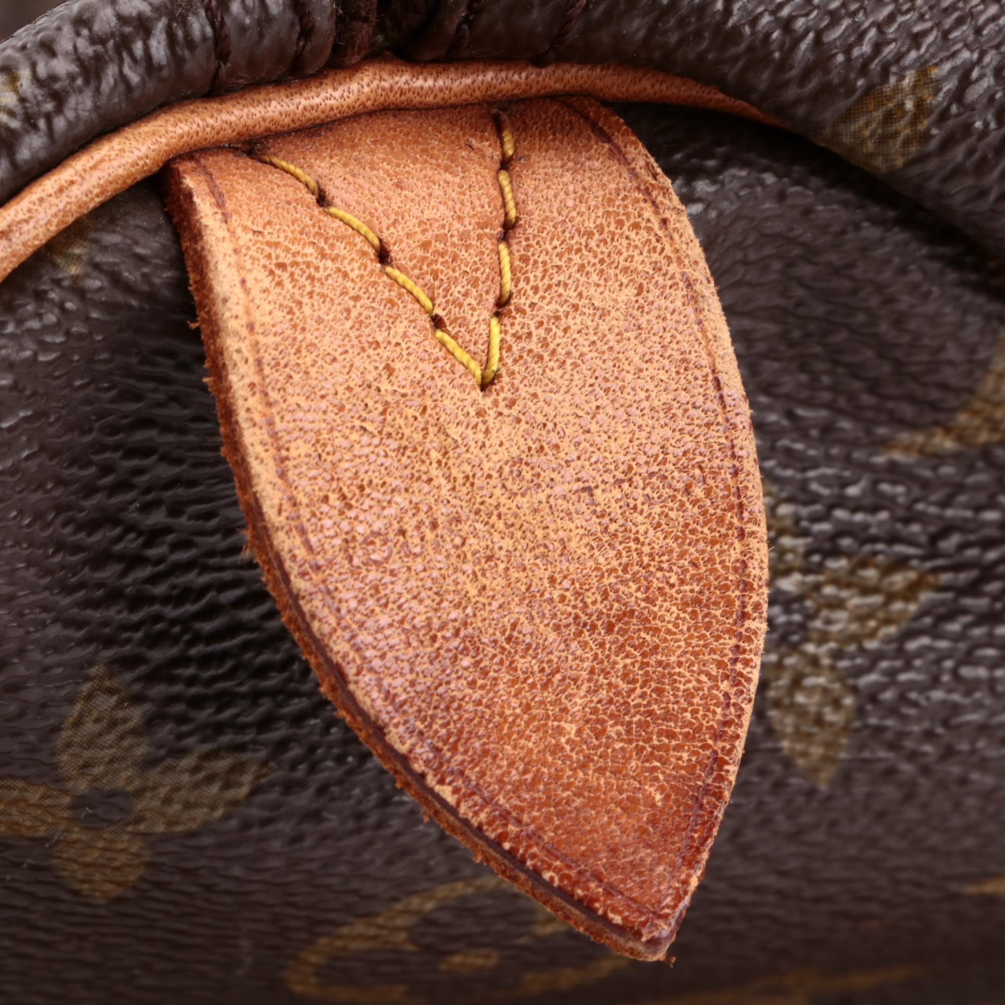 Louis Vuitton Speedy 35 in Monogram Canvas and Vachetta Leather