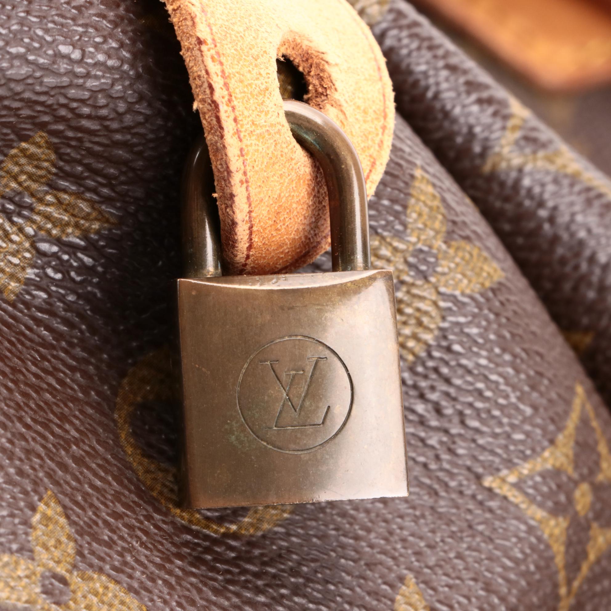 Louis Vuitton Speedy 35 in Monogram Canvas and Vachetta Leather