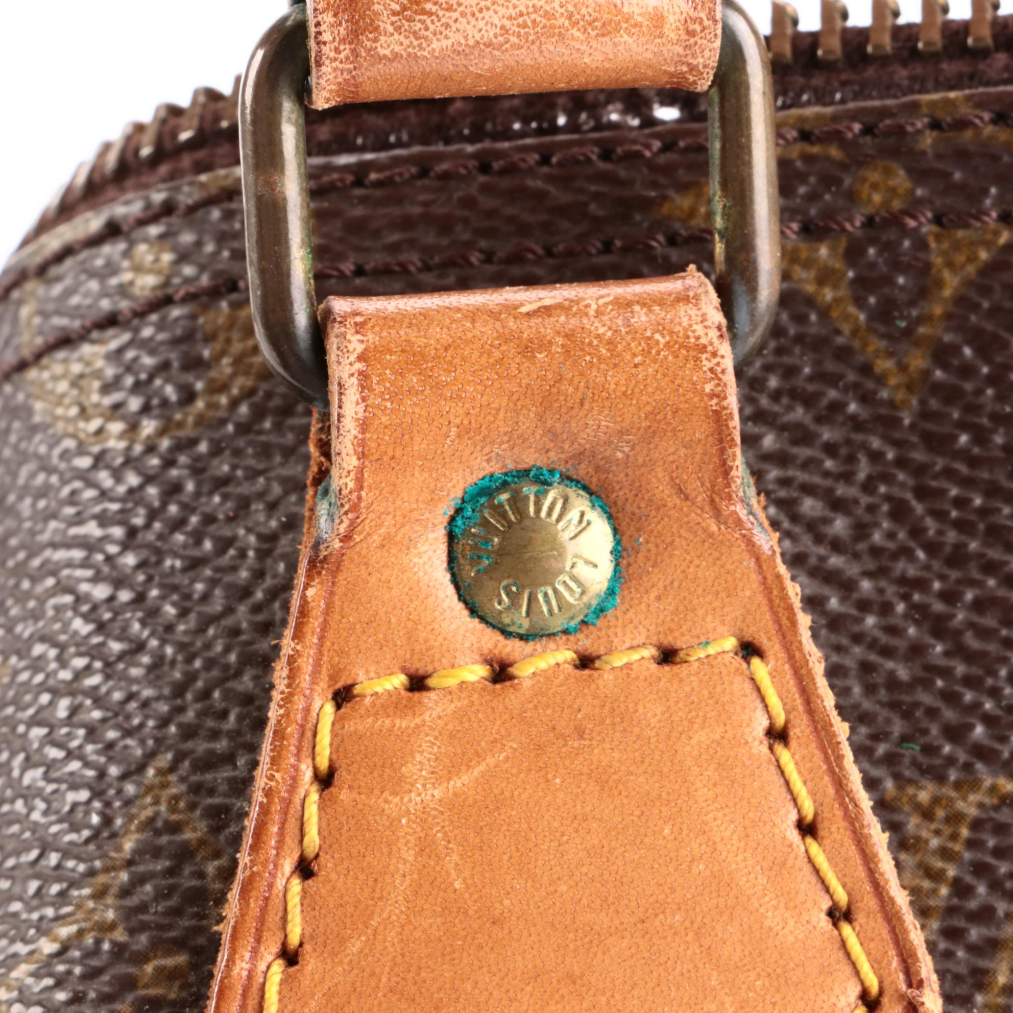 Louis Vuitton Speedy 35 in Monogram Canvas and Vachetta Leather