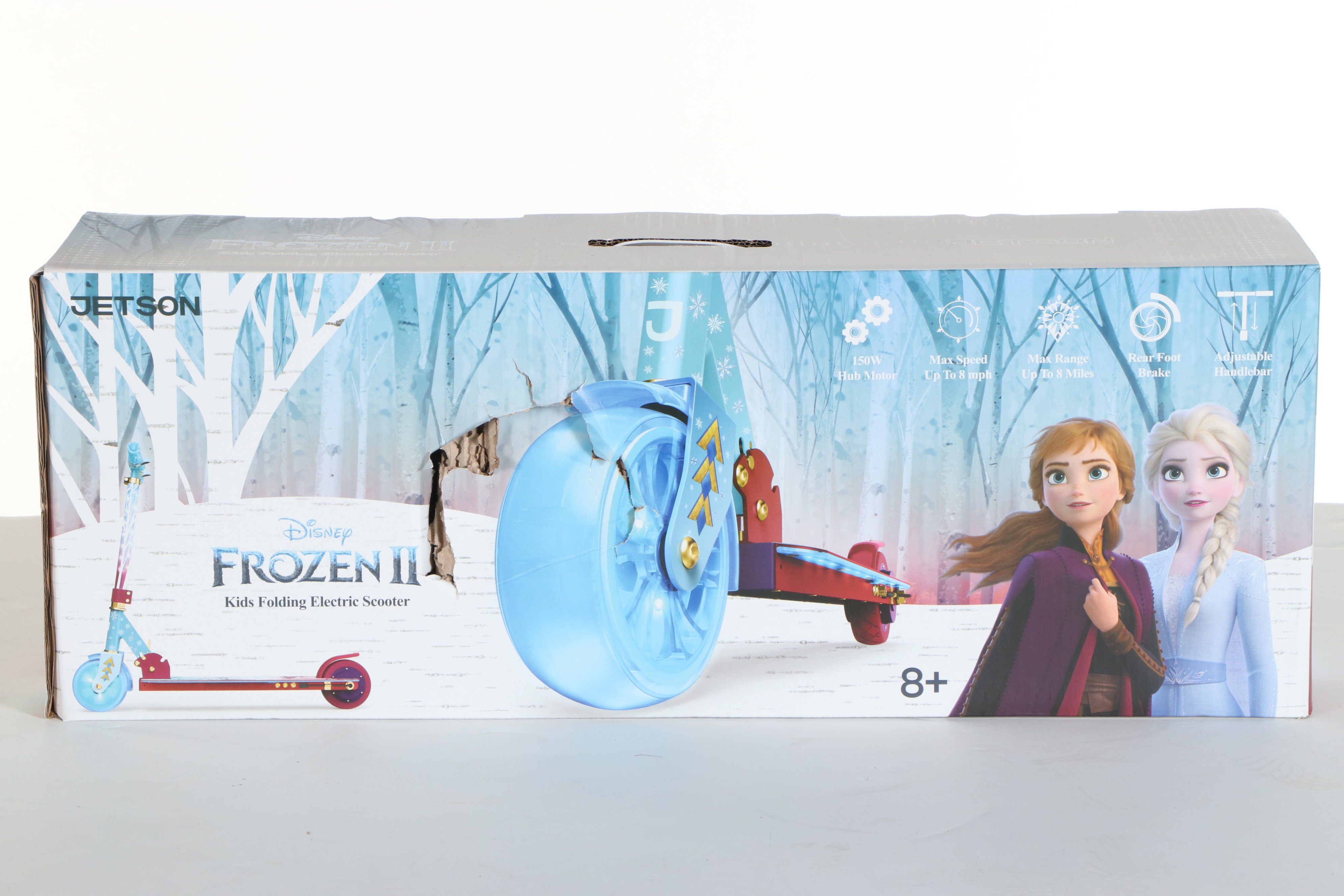 Disney Frozen II Light-Up Folding Electric Scooter