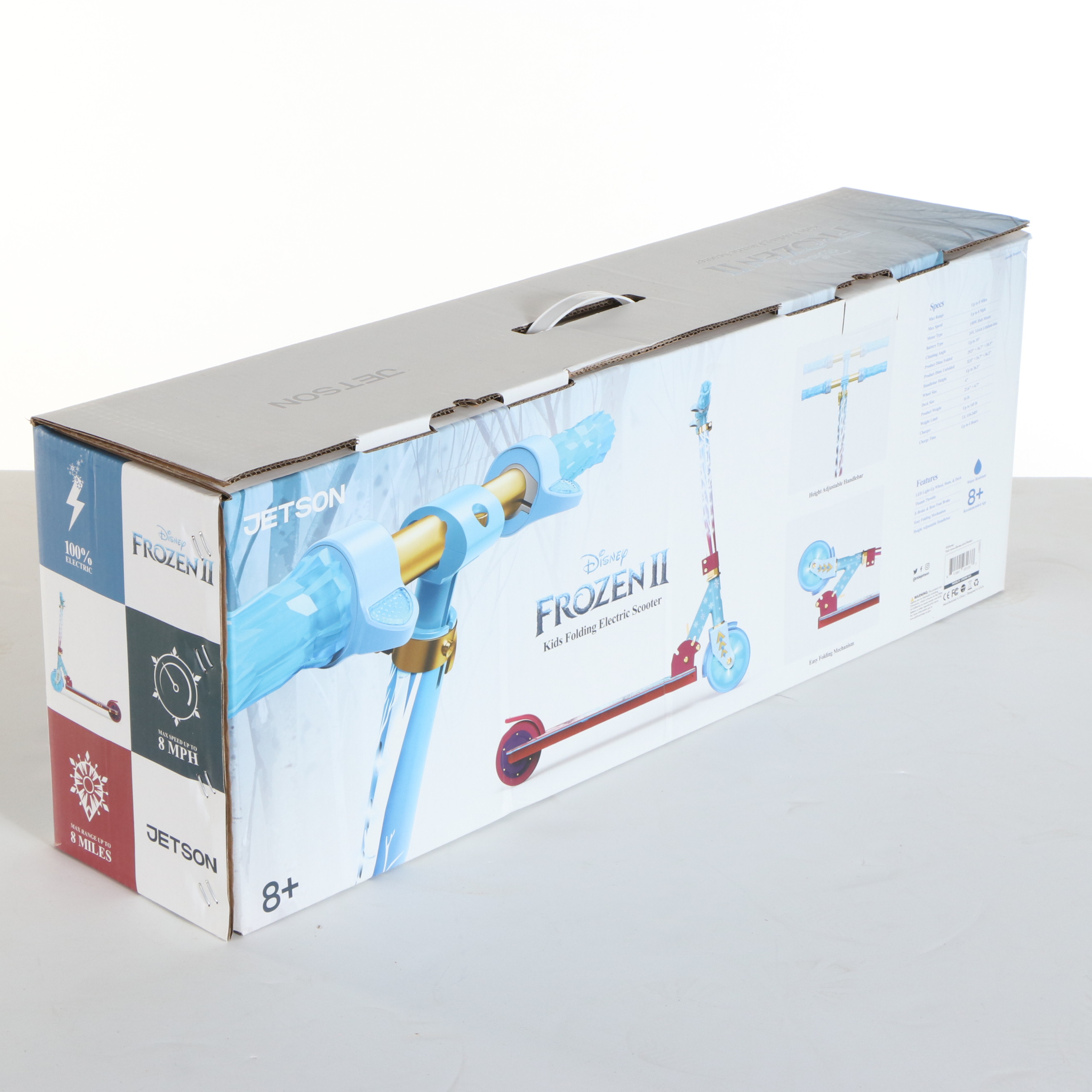 Disney Frozen II Light-Up Folding Electric Scooter