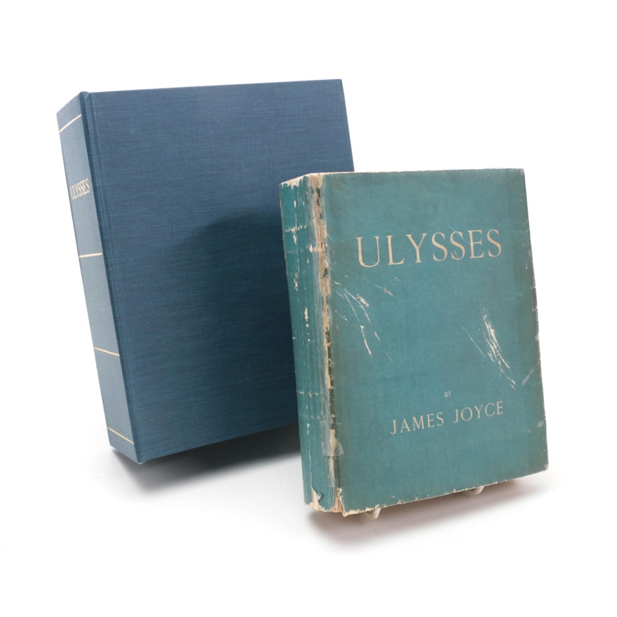 Limited First UK Edition "Ulysses" by James Joyce with Clamshell Box, 1922