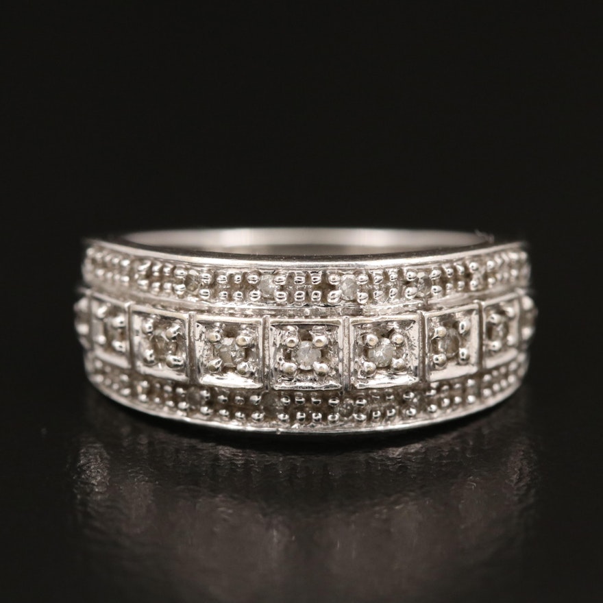 10K Diamond Ring