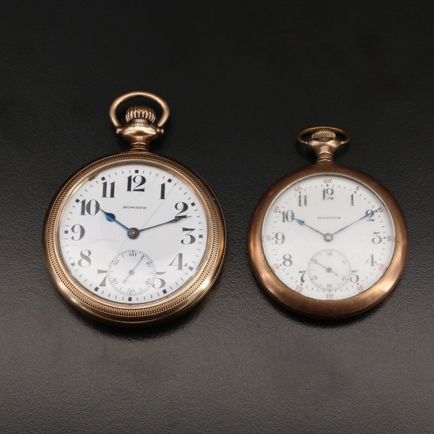 1916 Howard & Illinois Pocket Watches