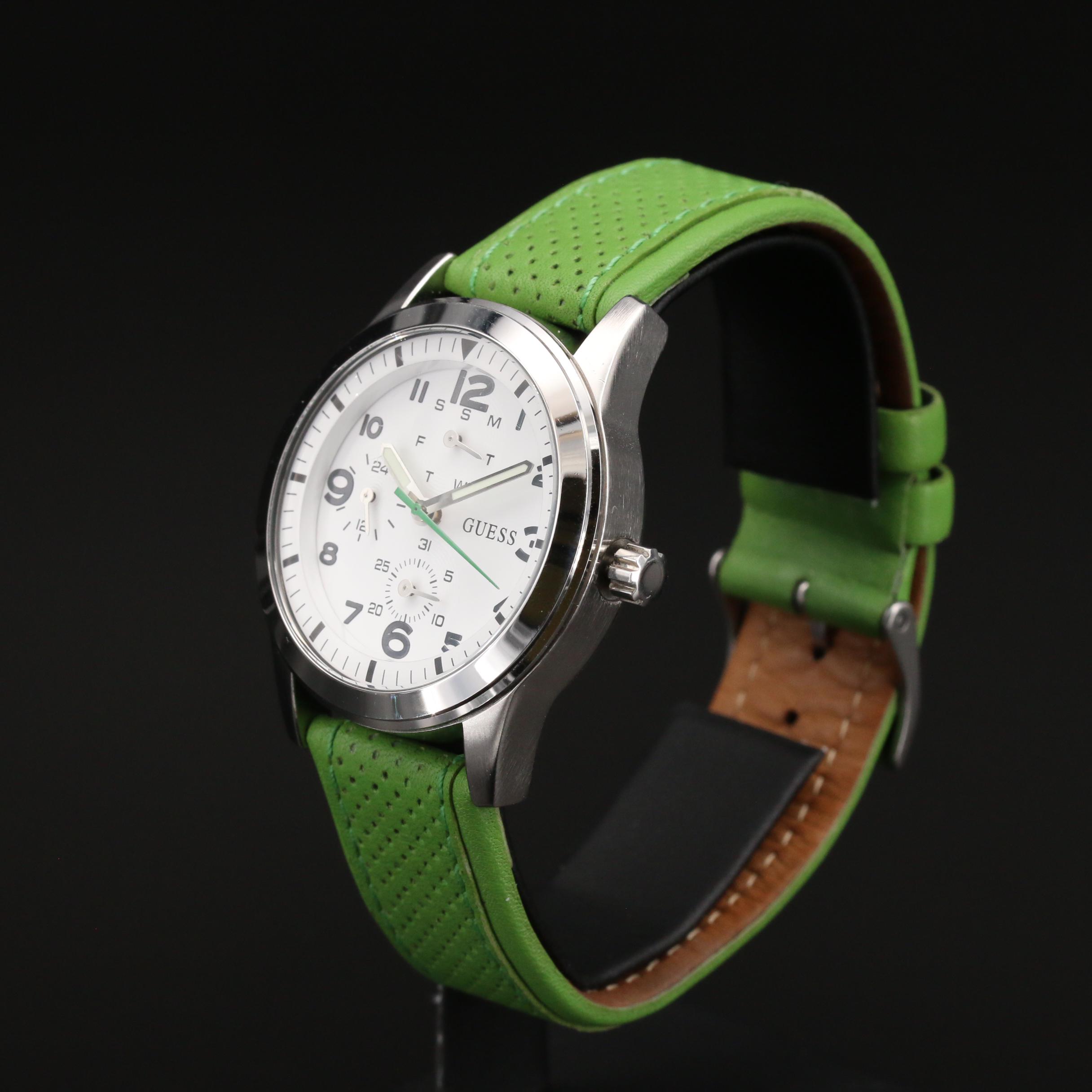 Guess Waterpro Multifunction Stainless Steel Quartz Watch