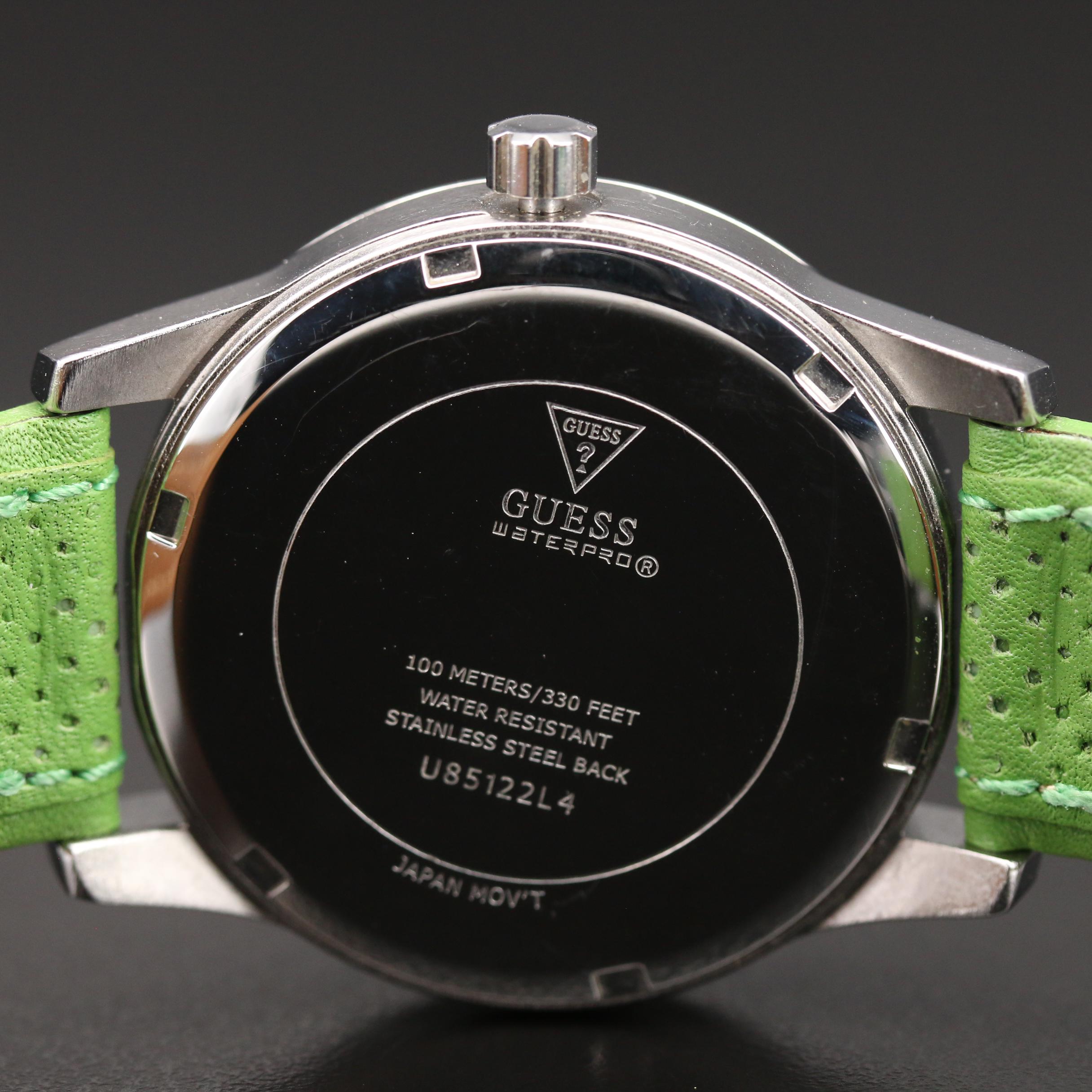 Guess Waterpro Multifunction Stainless Steel Quartz Watch