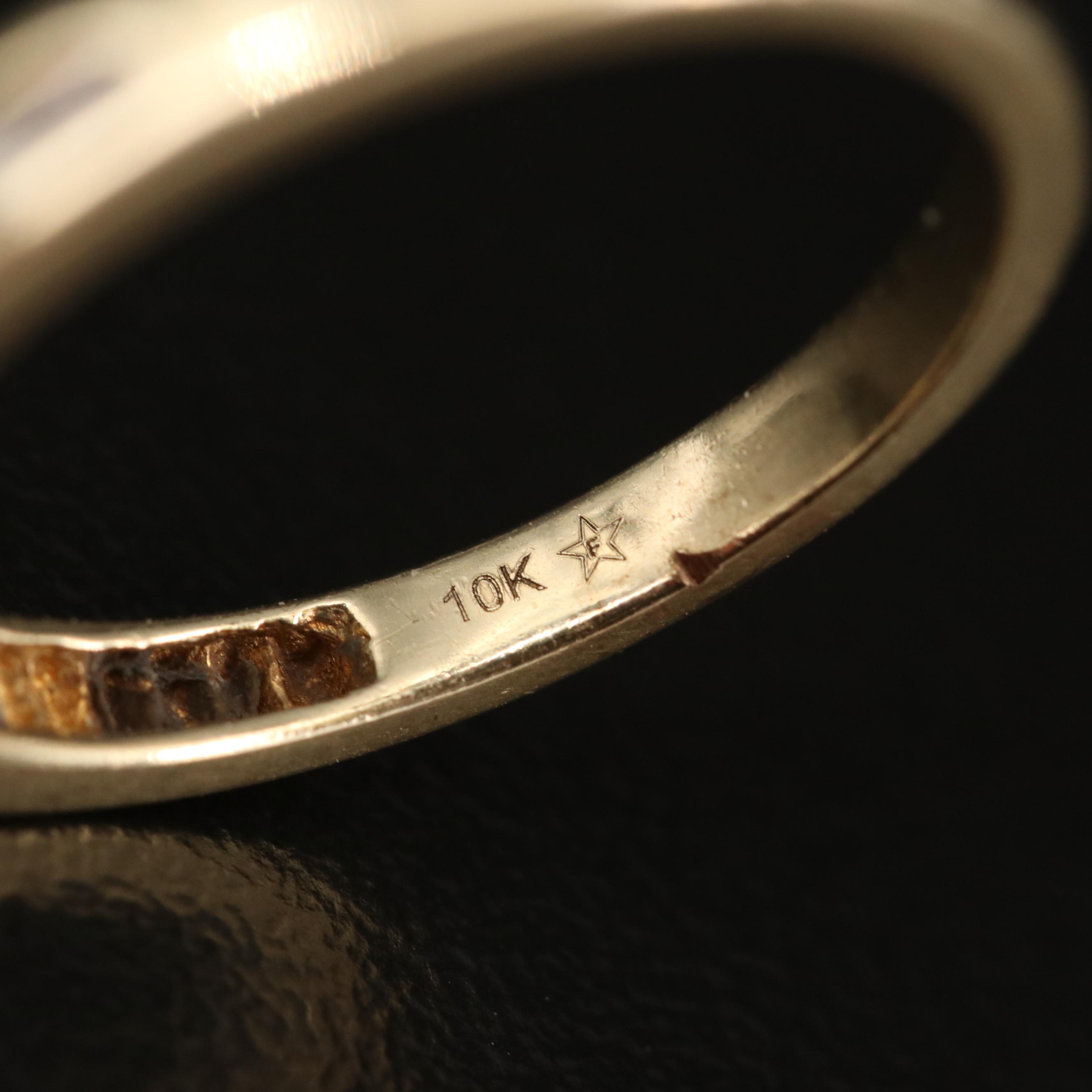 10K Diamond Band