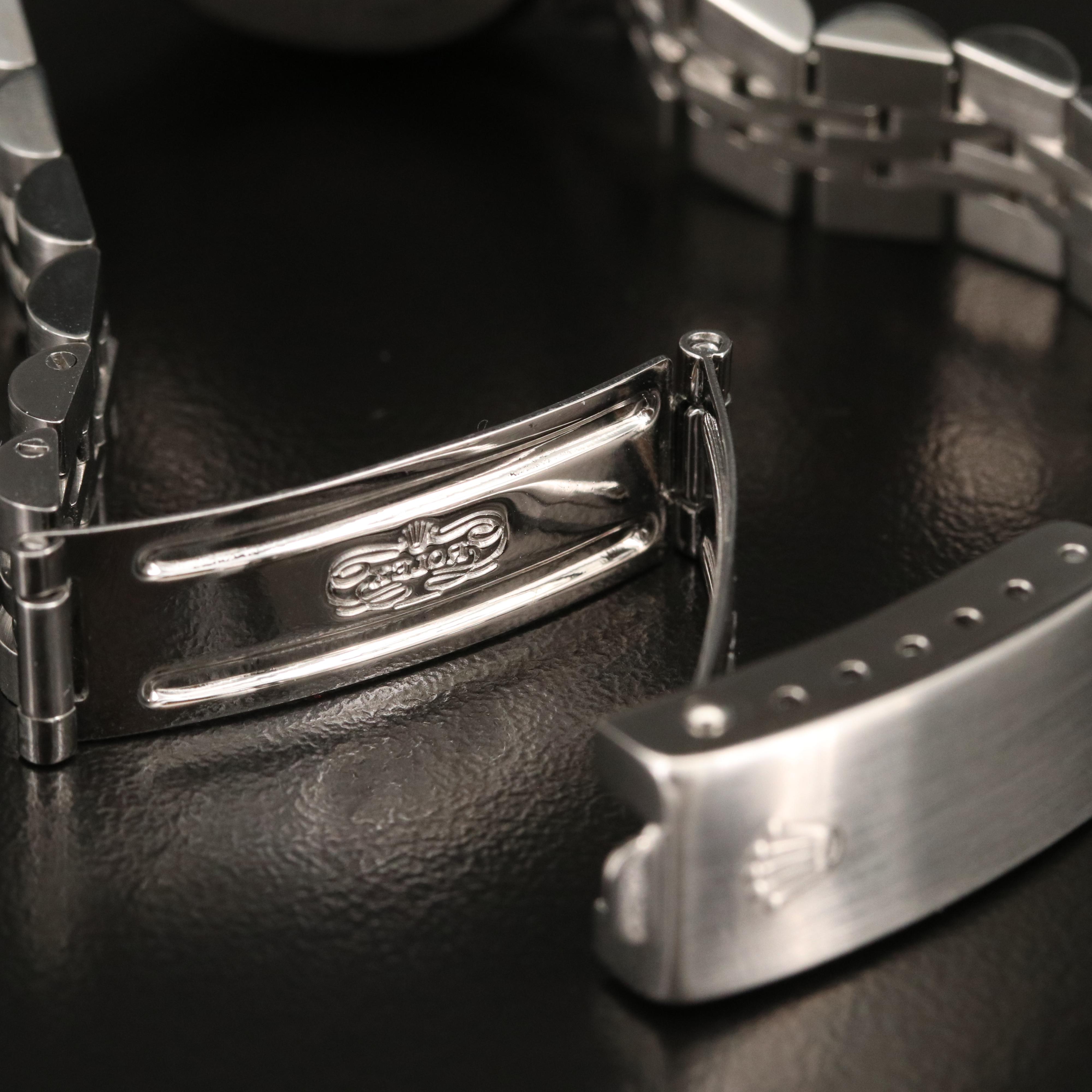 1987 Rolex Date Stainless Steel 3.00 CTW Diamond Automatic Watch