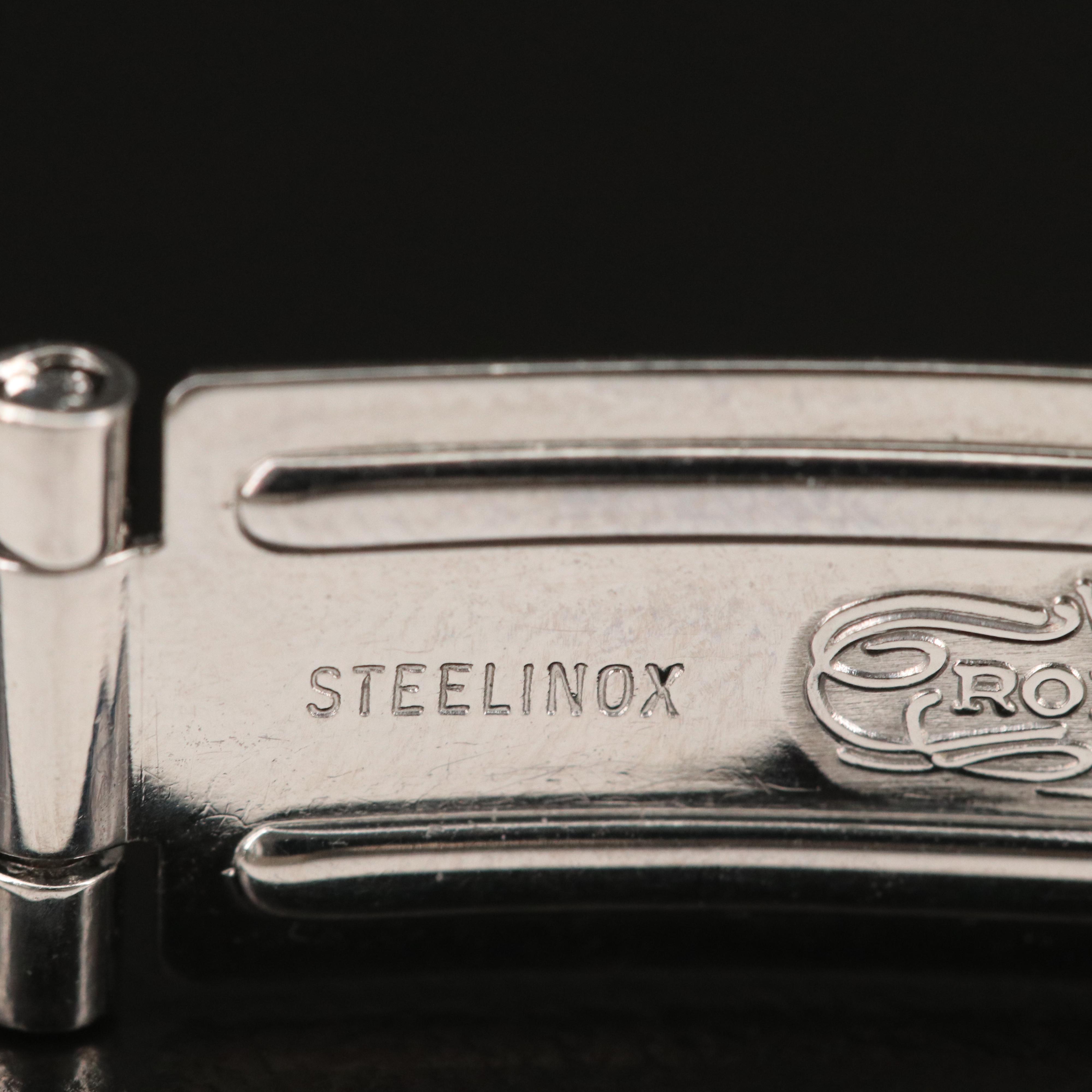 1987 Rolex Date Stainless Steel 3.00 CTW Diamond Automatic Watch