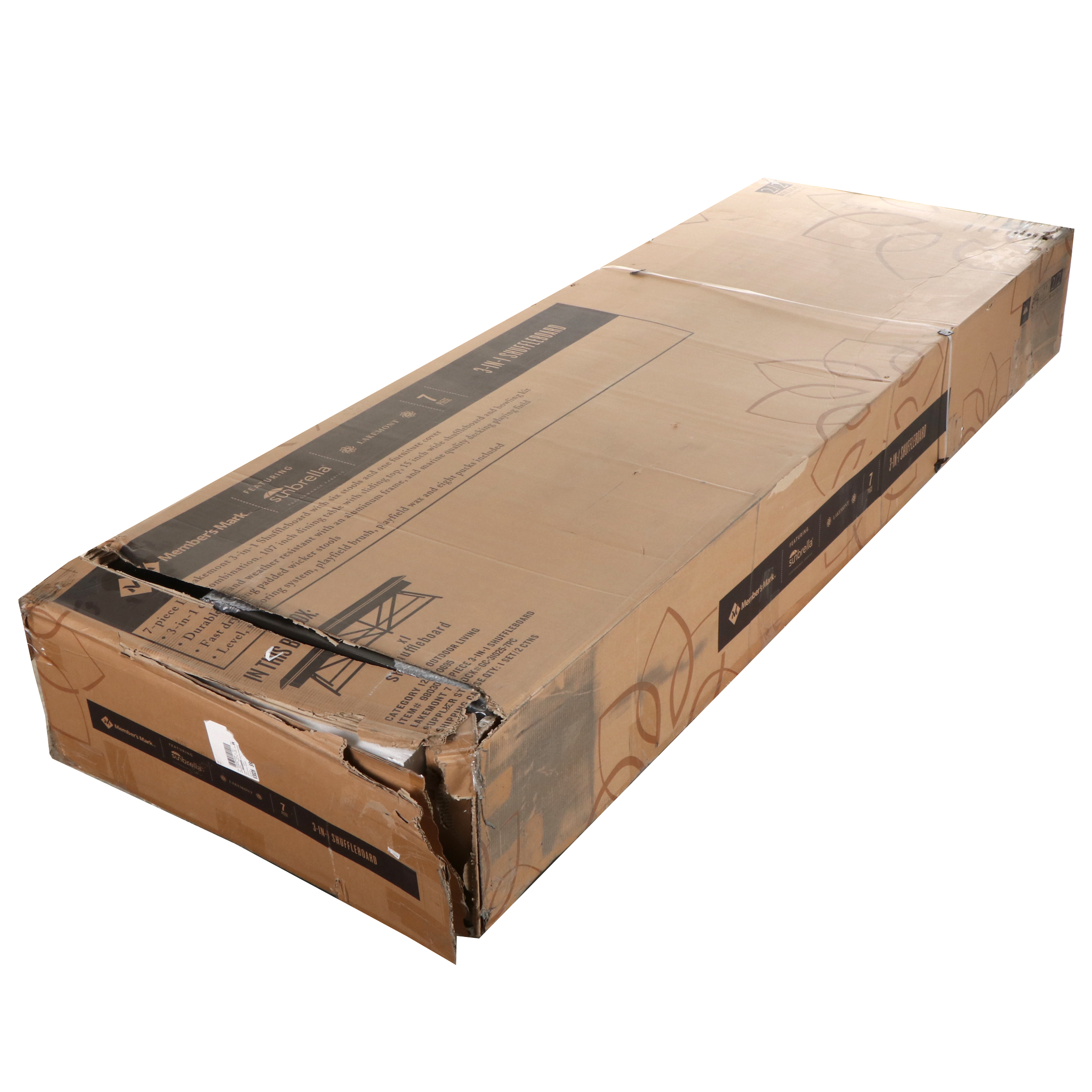 Member's Mark Lakemont 3-in-1 Shuffleboard Dining Table