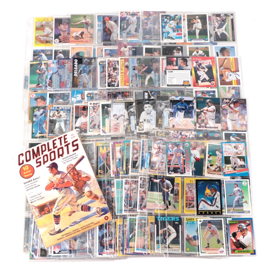 1990s Baseball Cards with 1937 "Complete Sports" Magazine