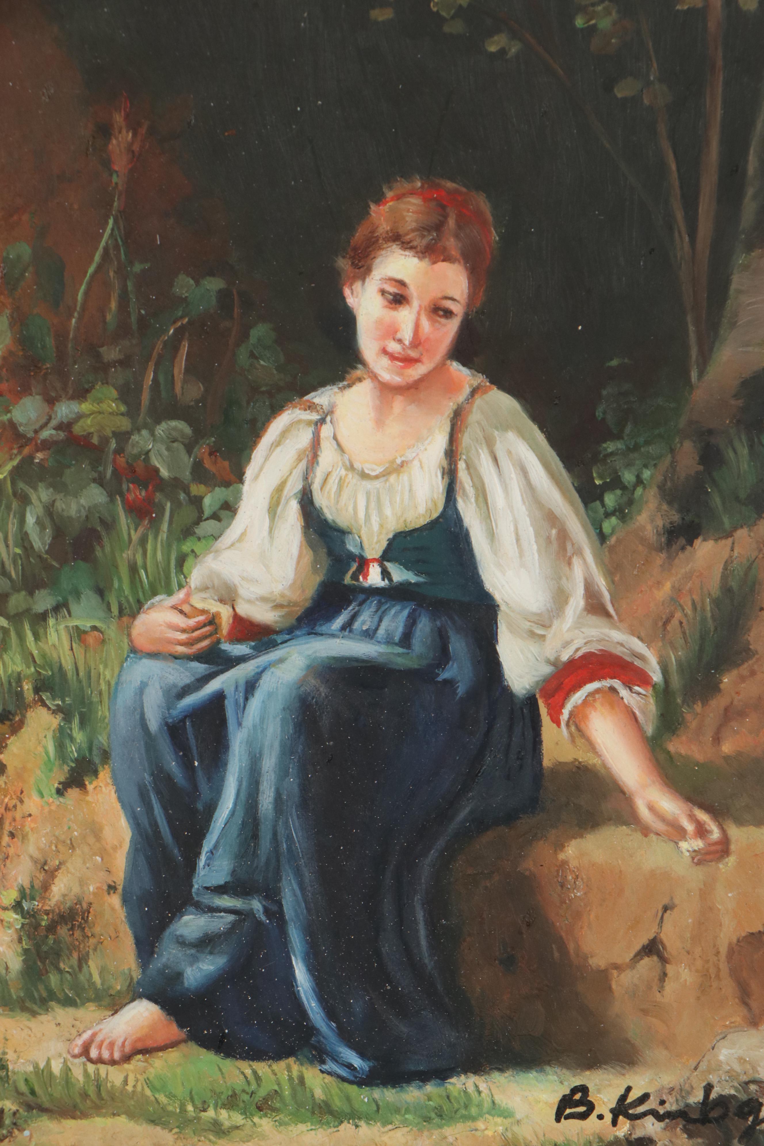 Oil Paintings after Vladimir Tiyuk and François-Alfred Delobbe