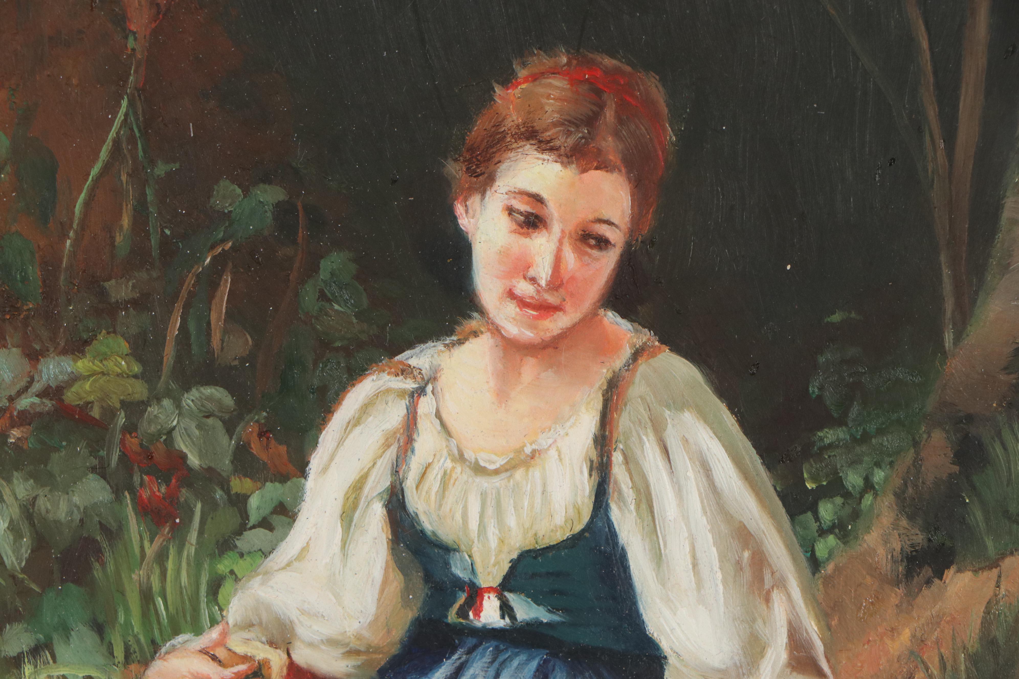 Oil Paintings after Vladimir Tiyuk and François-Alfred Delobbe