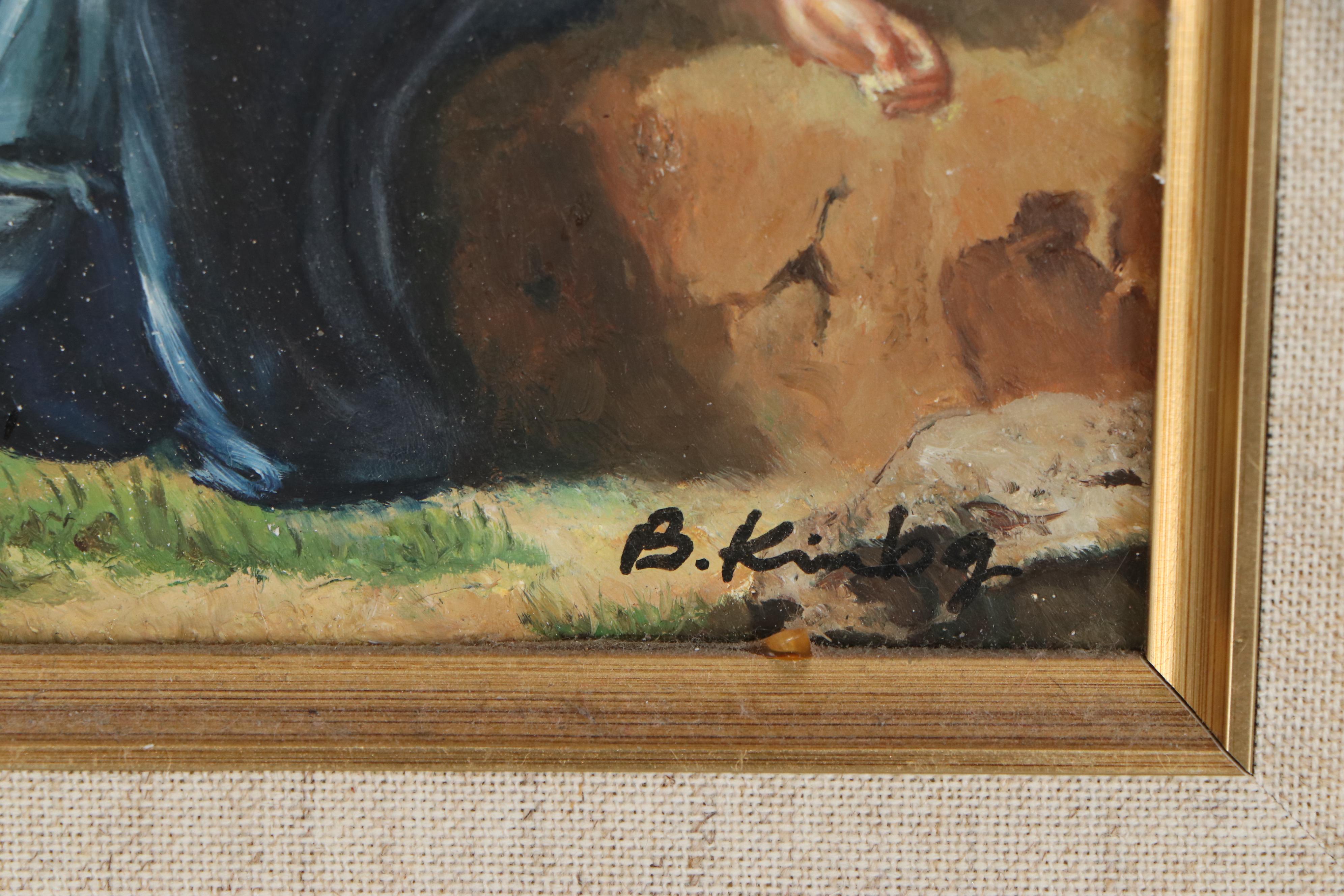 Oil Paintings after Vladimir Tiyuk and François-Alfred Delobbe