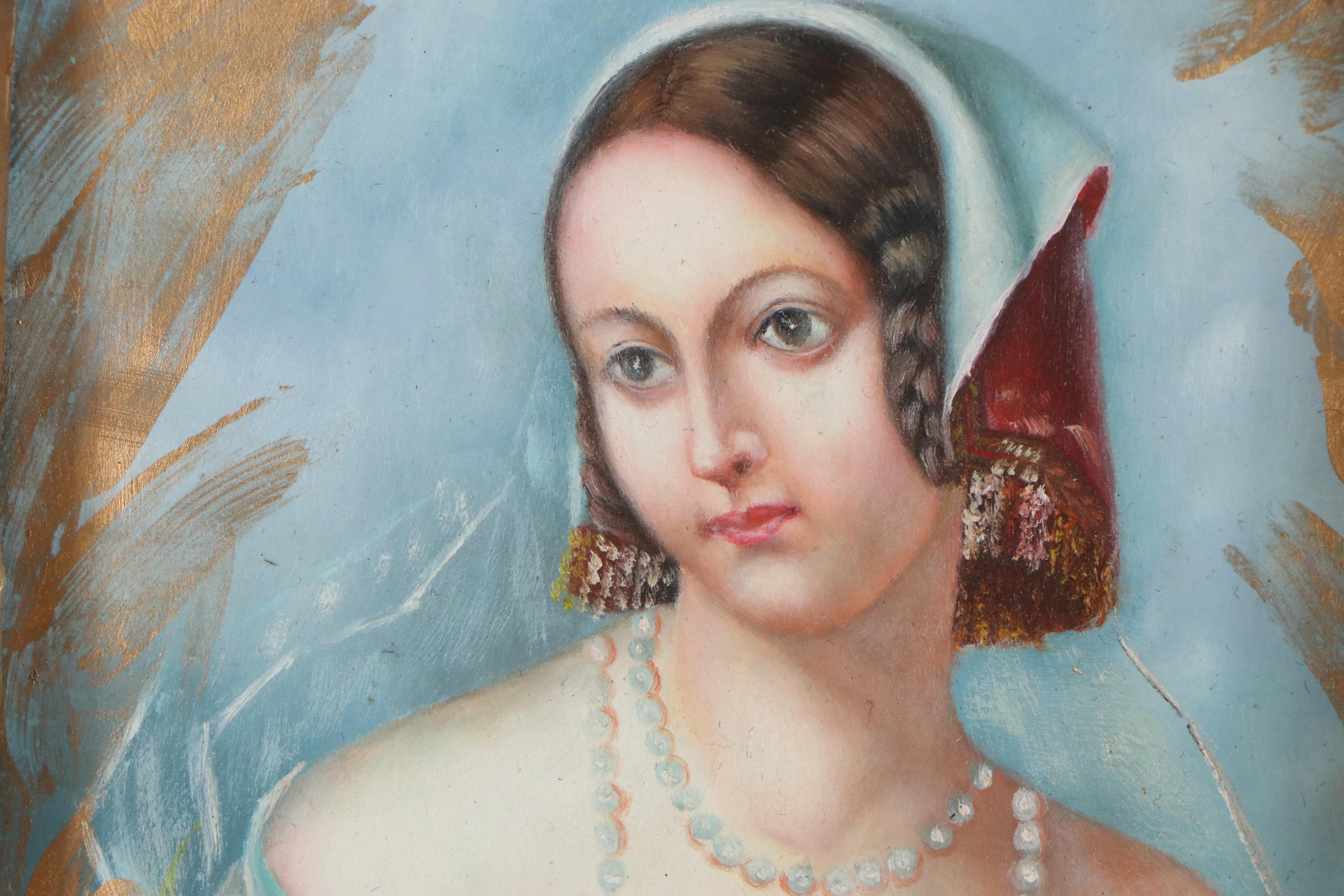 Oil Paintings after Vladimir Tiyuk and François-Alfred Delobbe