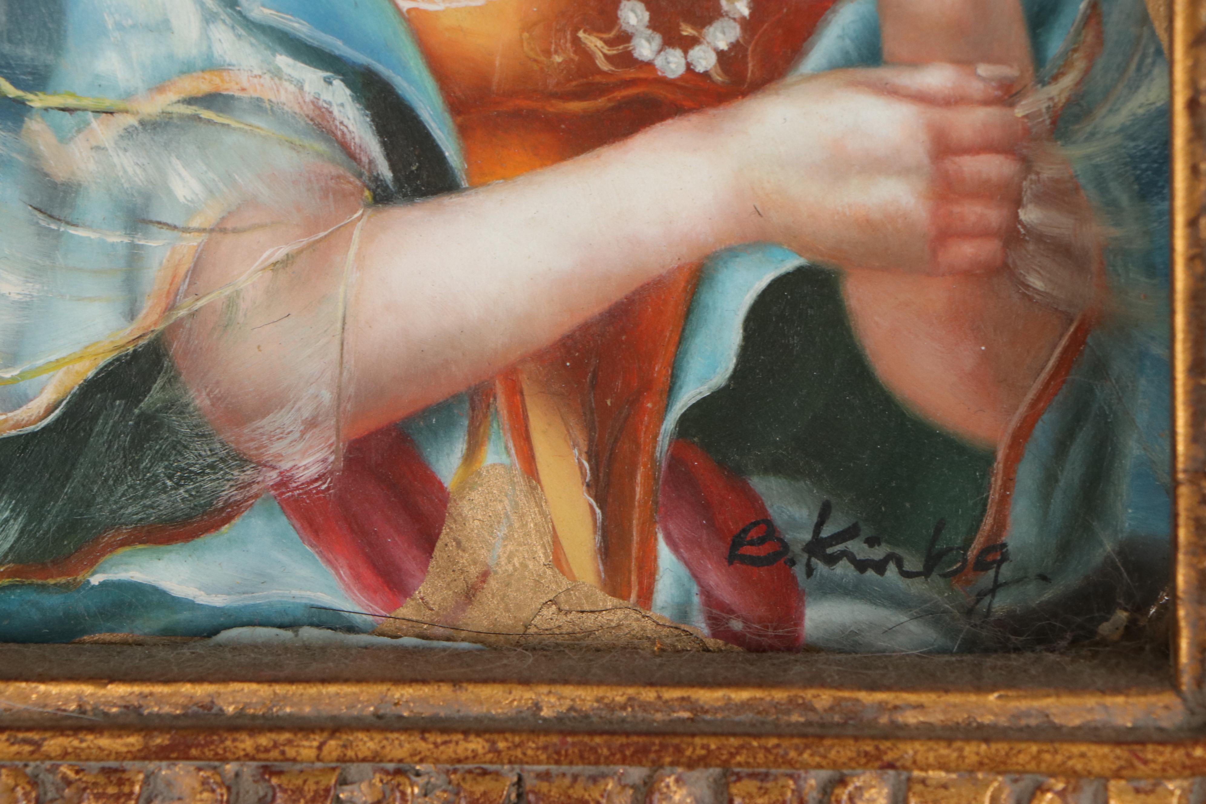 Oil Paintings after Vladimir Tiyuk and François-Alfred Delobbe