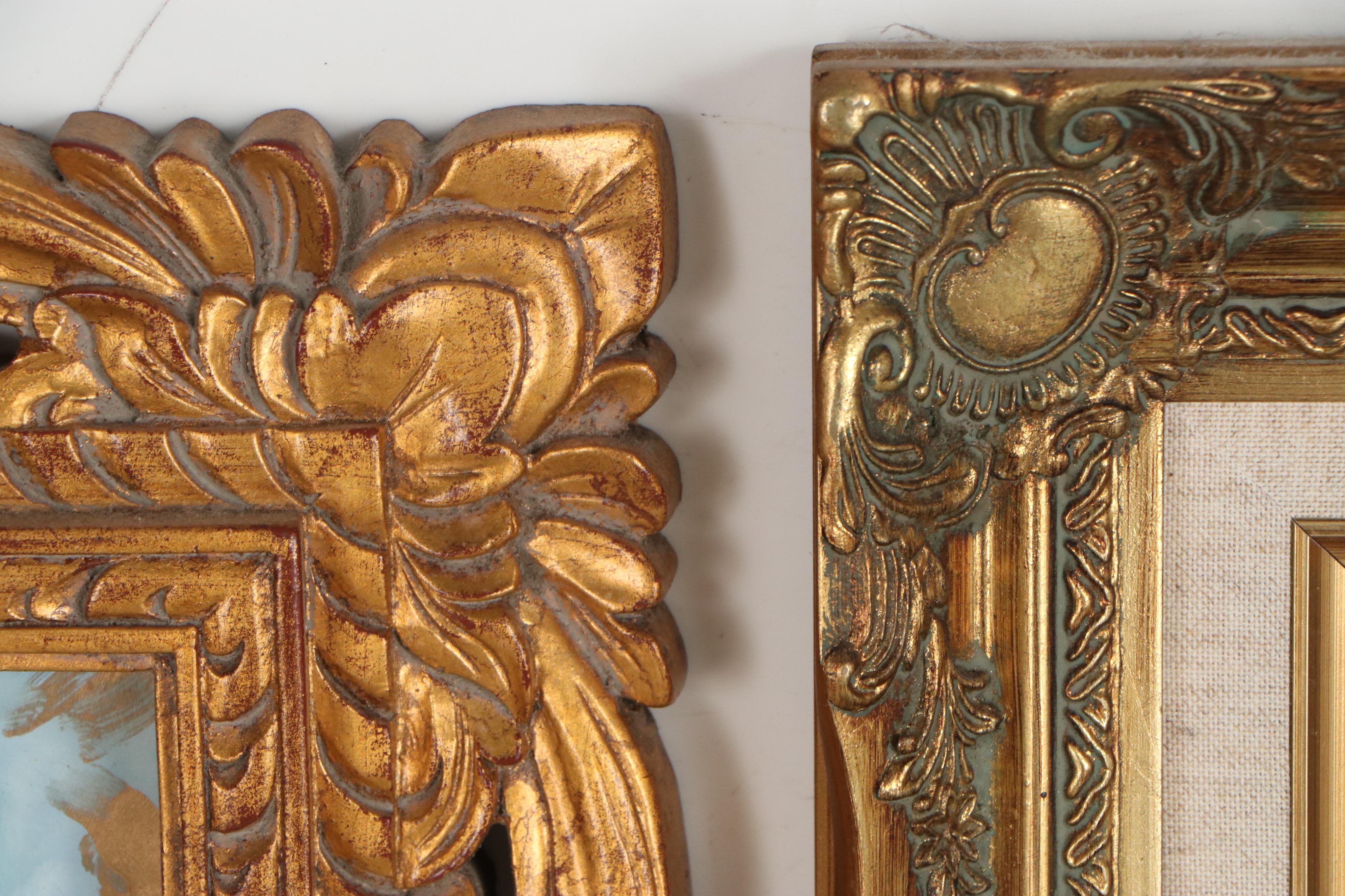 Oil Paintings after Vladimir Tiyuk and François-Alfred Delobbe