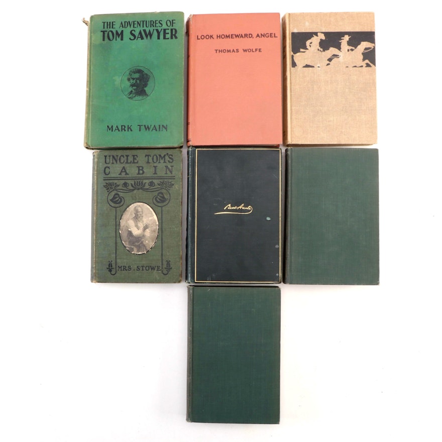 "Tom Sawyer," "Uncle Tom's Cabin," and More Books, Late 19th/Early 20th Century