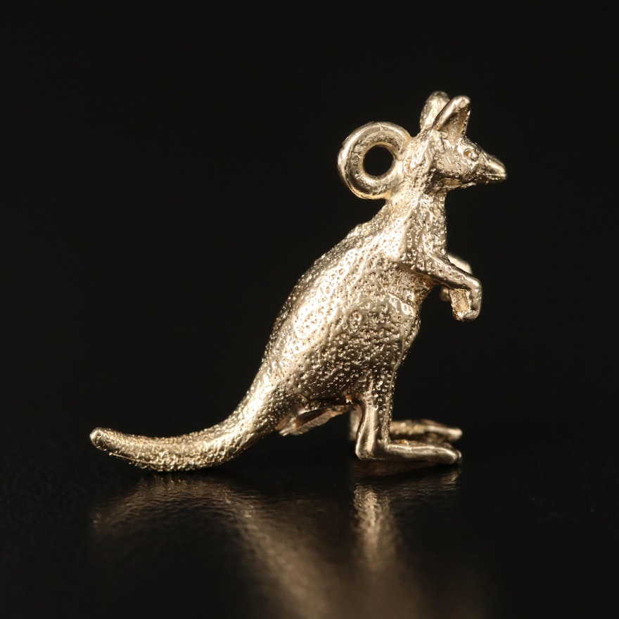 9K Kangaroo Charm