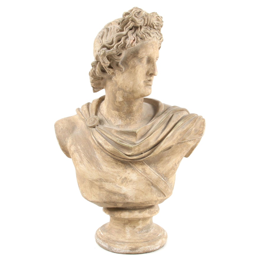 Plaster Bust after the Apollo Belvedere