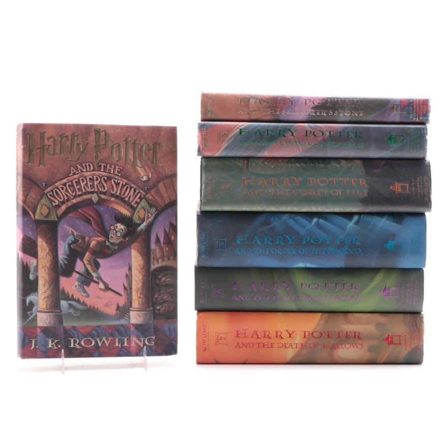 Near Complete "Harry Potter" Book Series Including First American Editions
