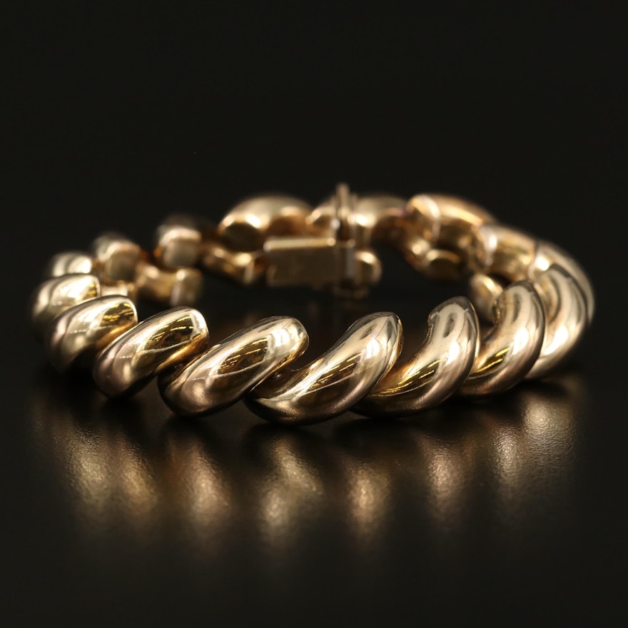 Sterling San Marco Chain Bracelet