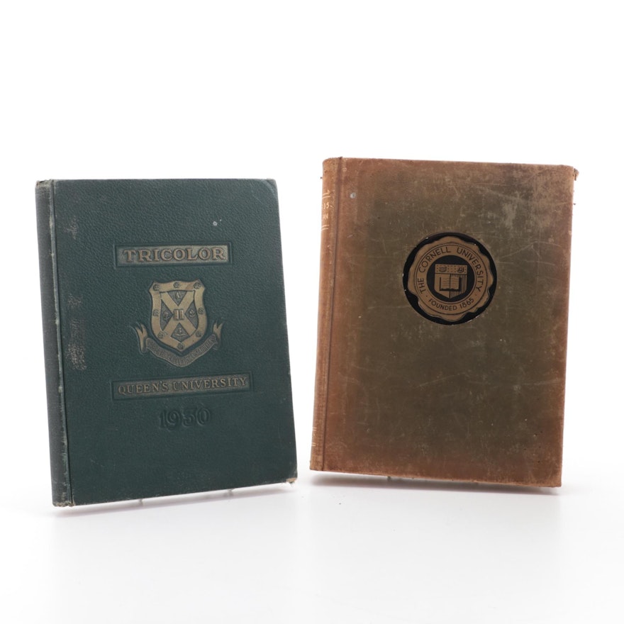 Queen's University and Cornell University Yearbooks, 1930 and 1935