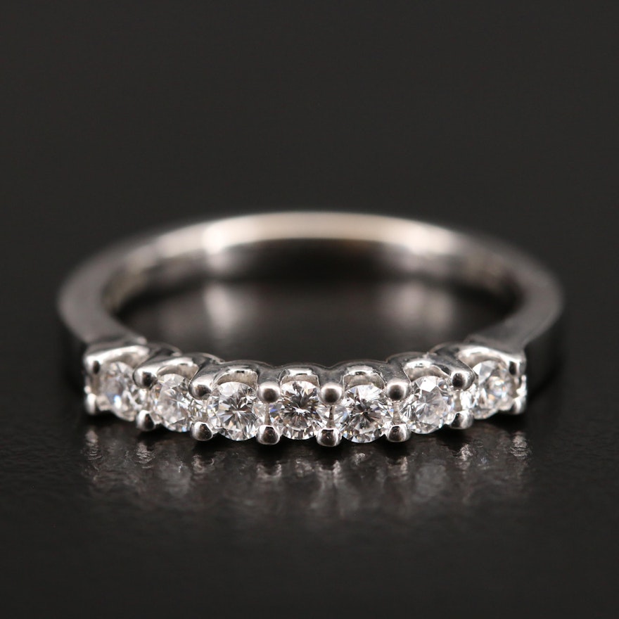 18K Diamond Band