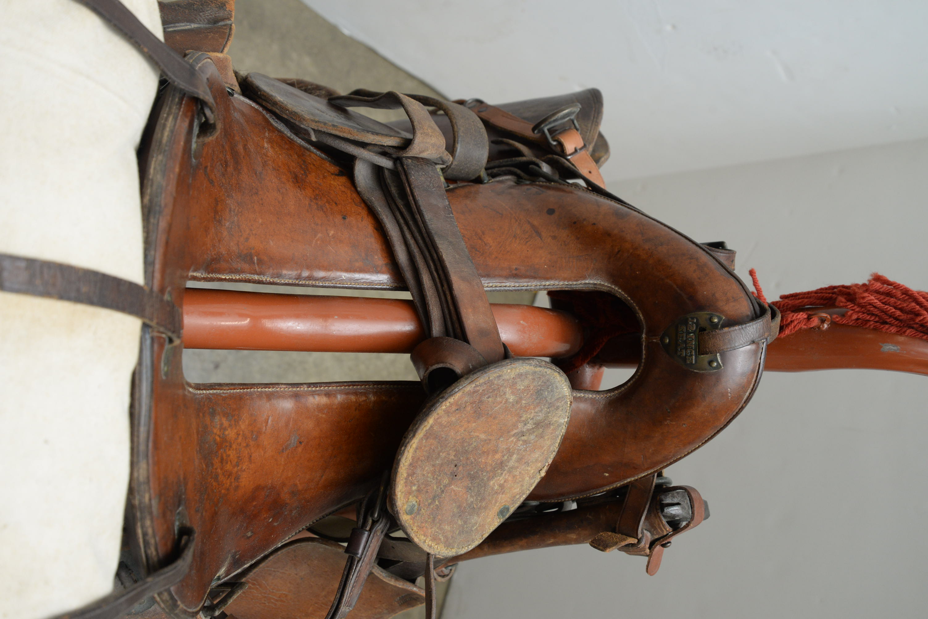 US Army Cavalry McClellan Leather Saddle and Accessories, Early 20th Century