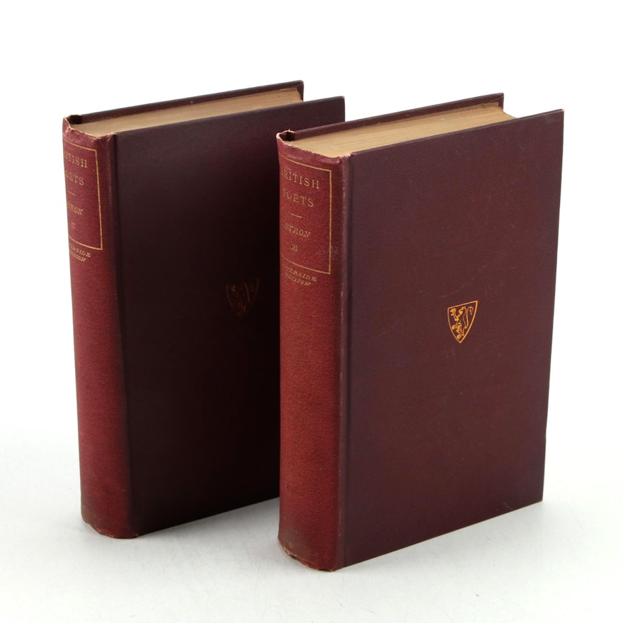 "The Poetical Works of Lord Byron" Partial Set, Early 20th Century