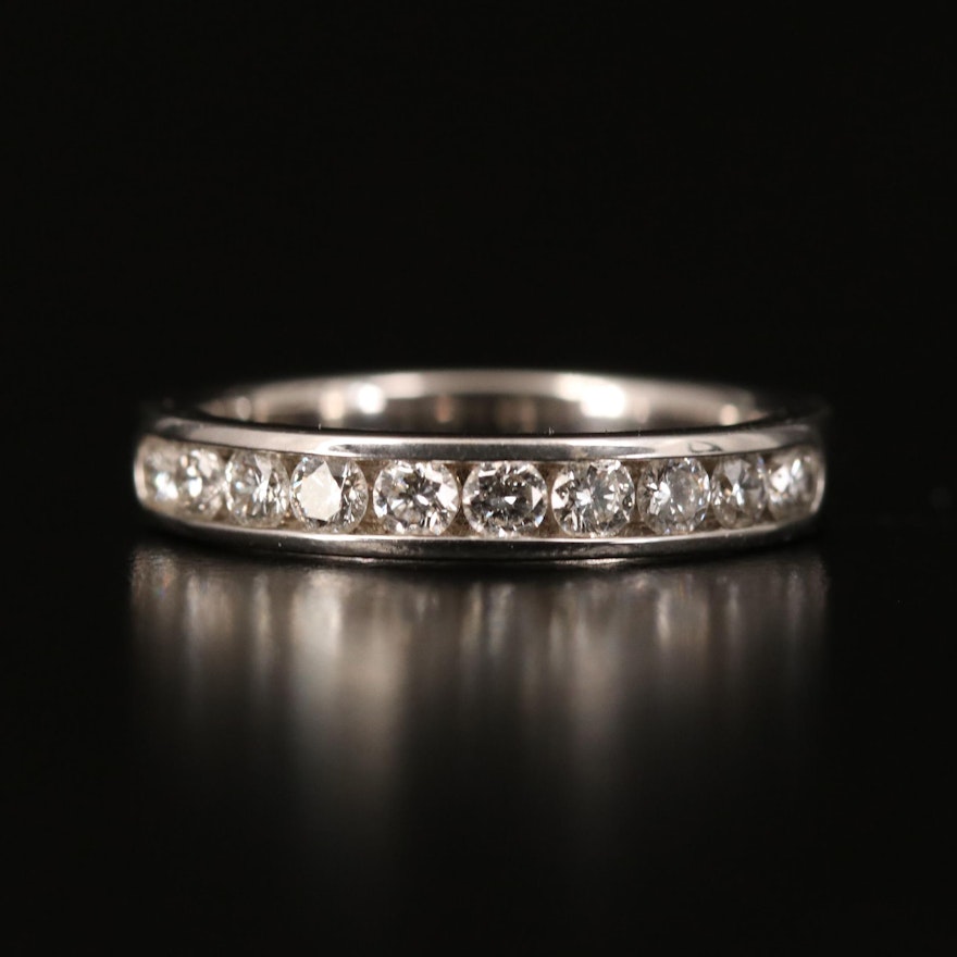 18K Diamond Band