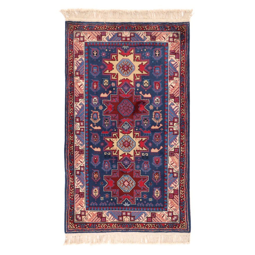 3' x 5'3 Hand-Knotted Sino Persian Ardebil Rug, 2000s