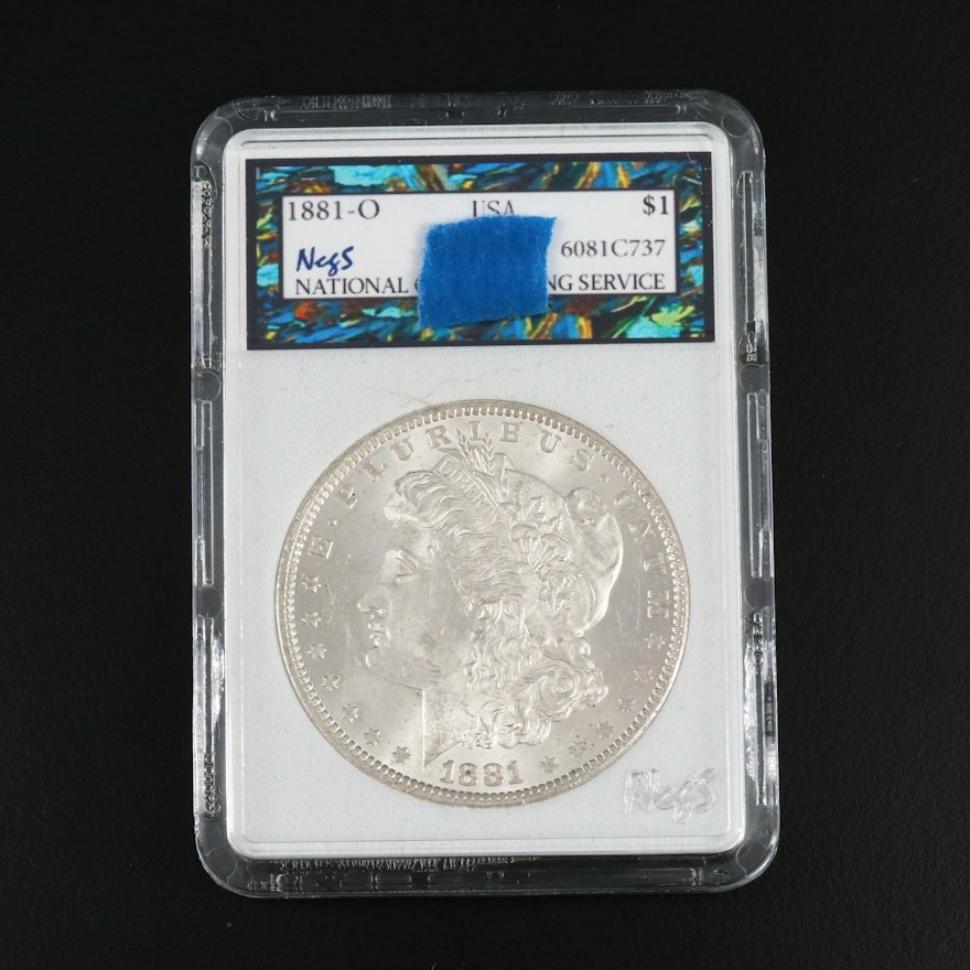 1881-O Morgan Silver Dollar