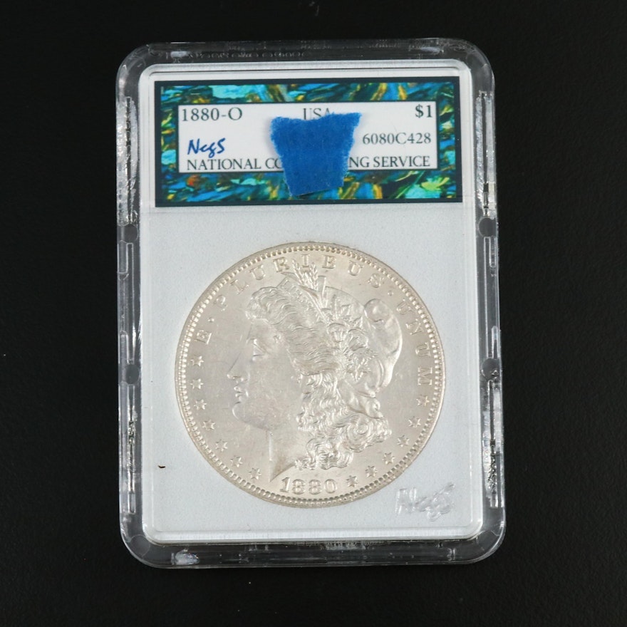 Better Date 1880-O Morgan Silver Dollar