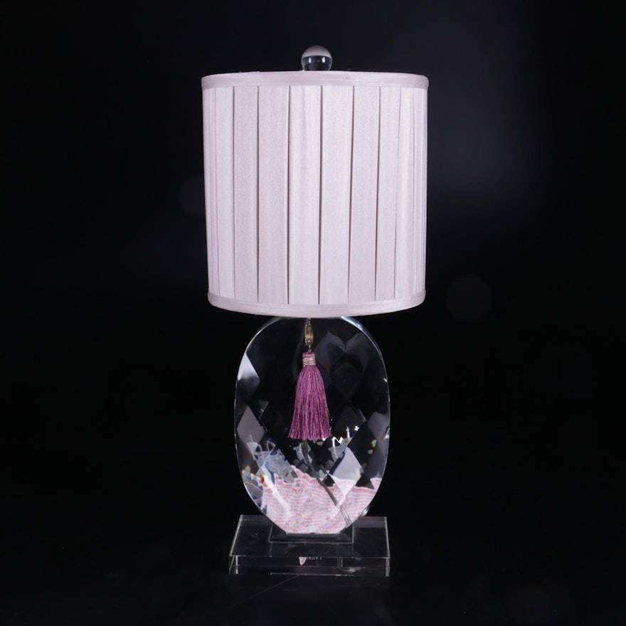 Ralph Lauren Crystal Table Lamp, 21st Century