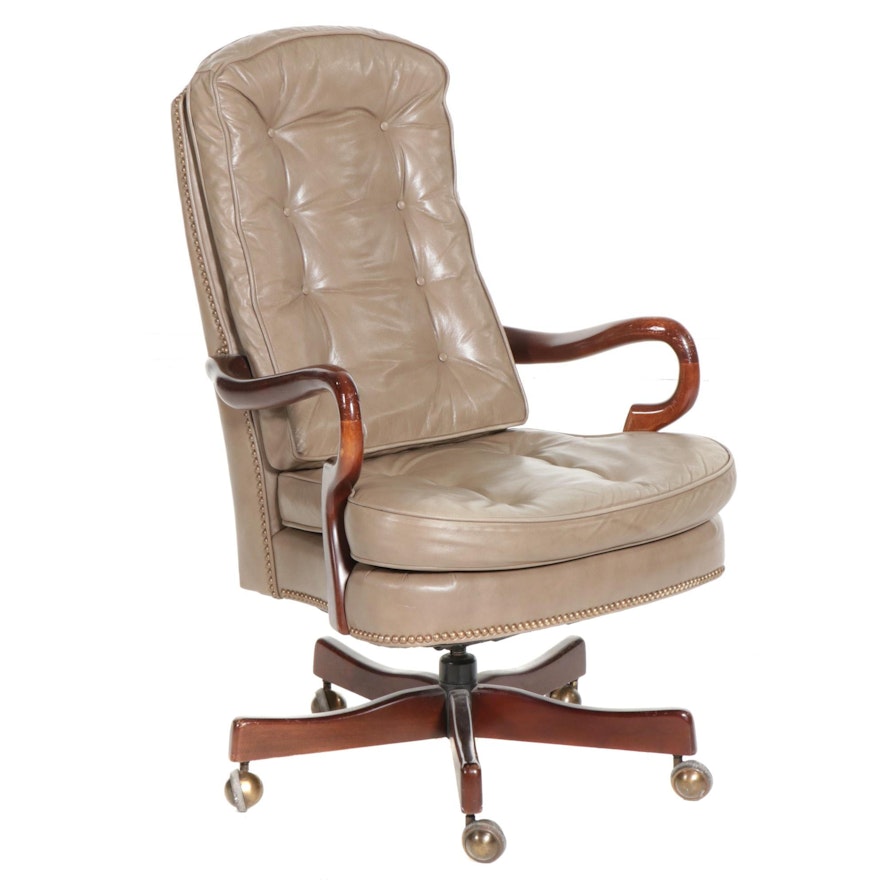 Faux Leather Upholstered Office Chair