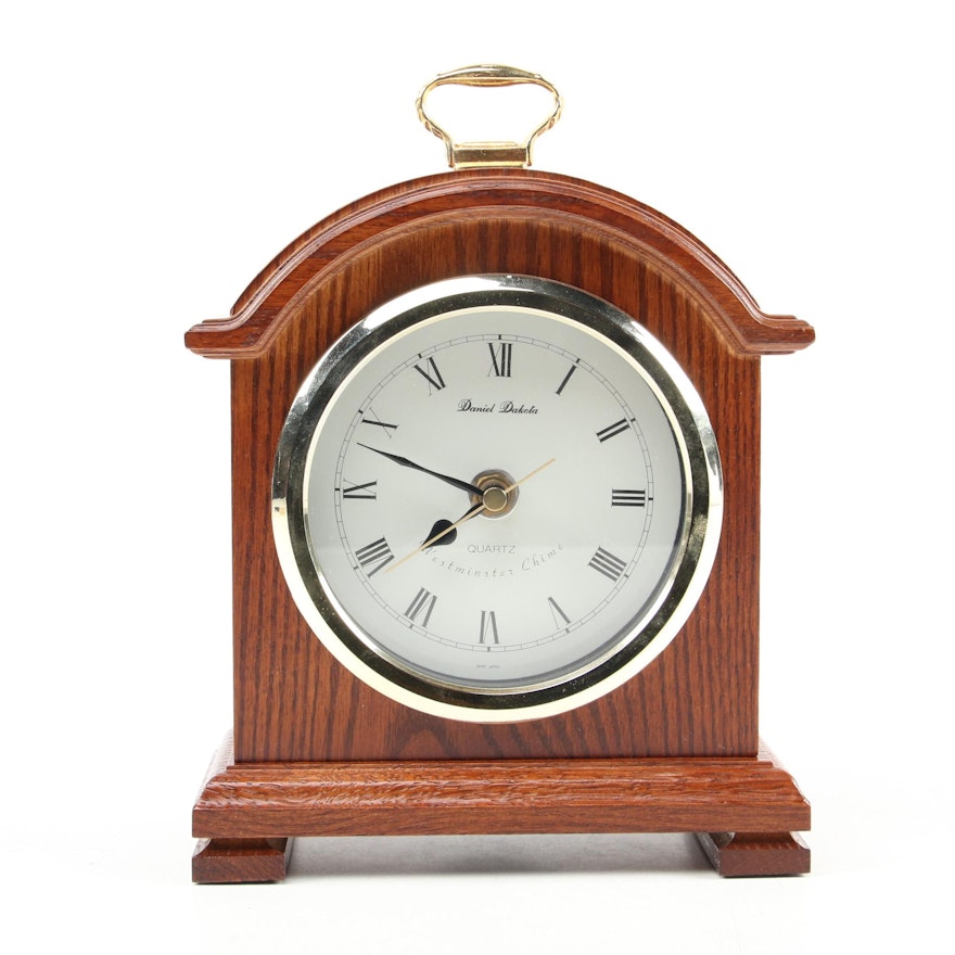 Daniel Dakota Oak Cased Carriage Clock