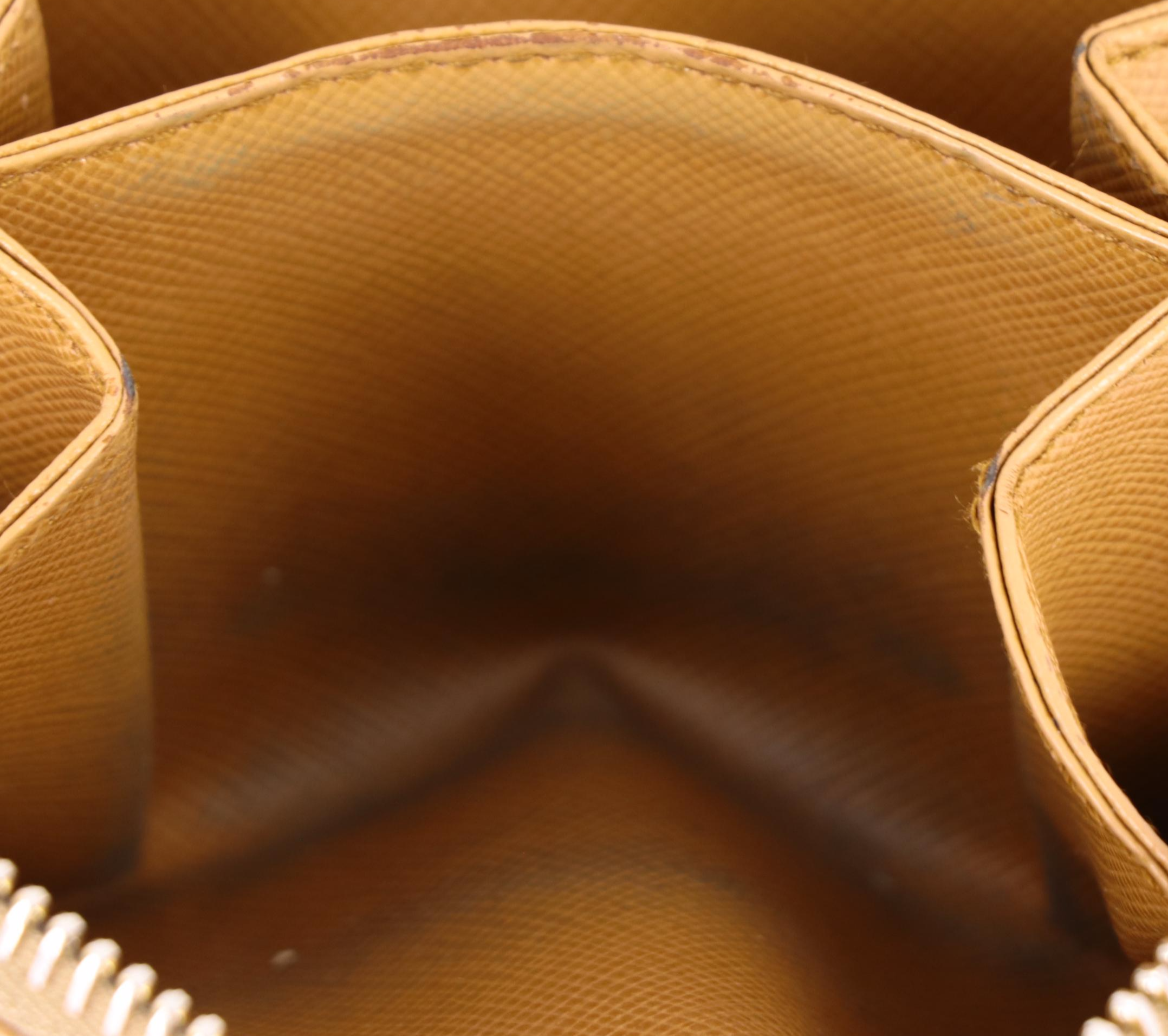 Prada Zippered Coin Purse in Saffiano Leather