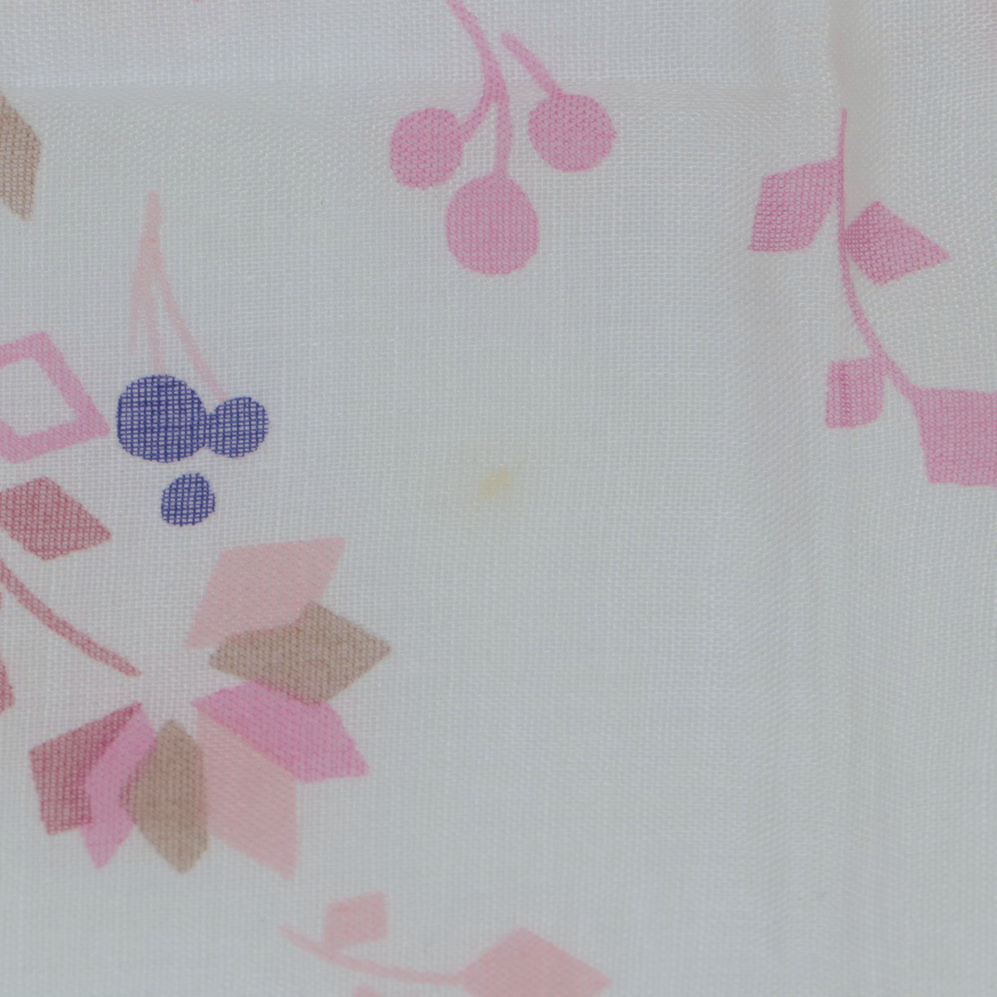 Christian Dior Pink Fuchsia Cotton Handkerchief
