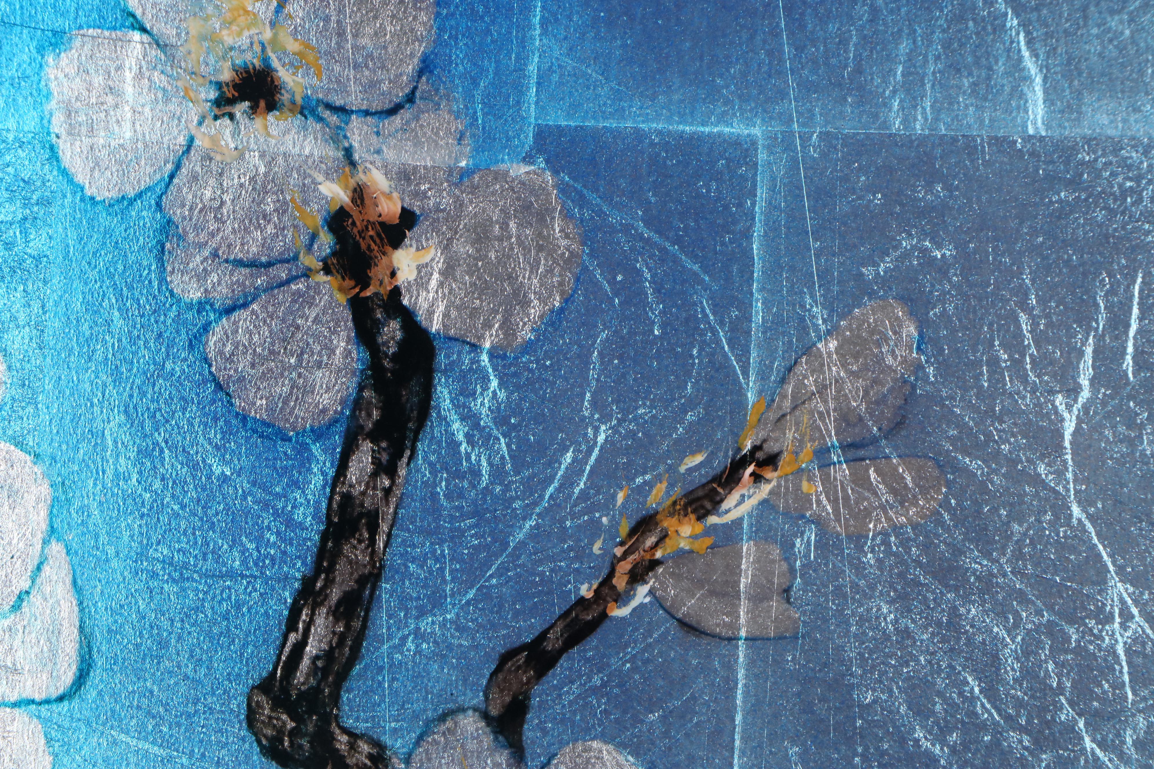 Patrick Guyton Mixed Media Embellished Print "Morning Glory"