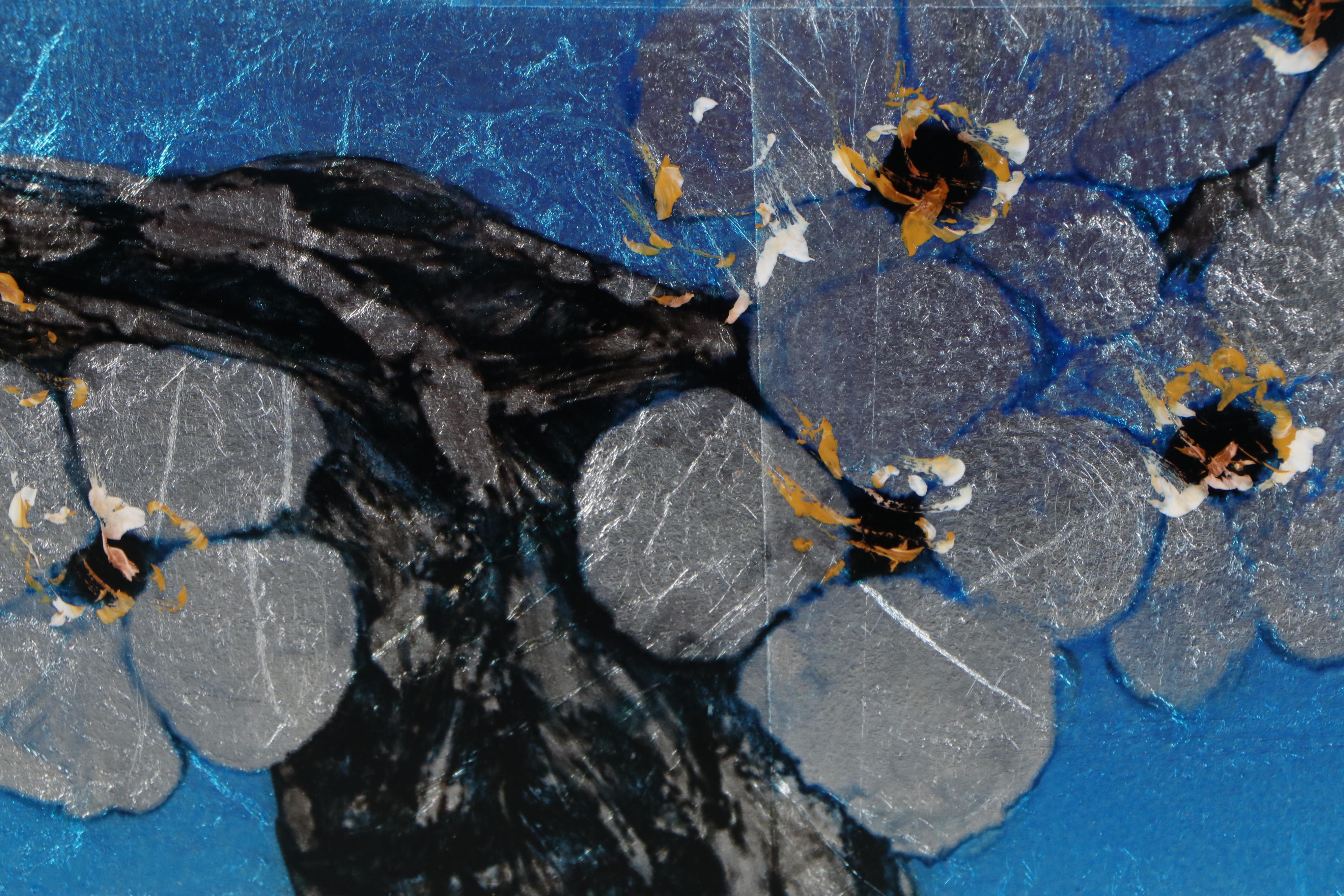 Patrick Guyton Mixed Media Embellished Print "Morning Glory"