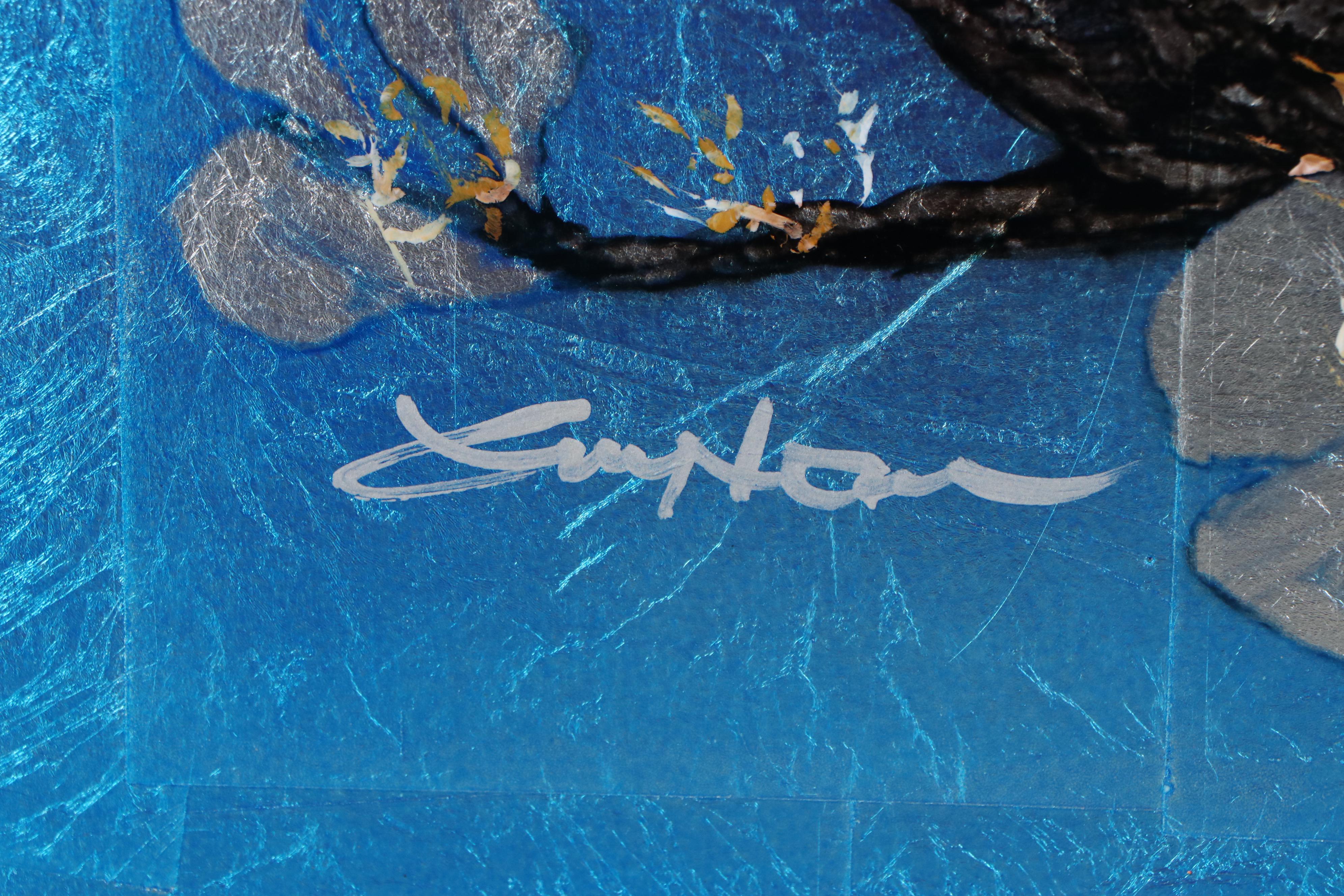 Patrick Guyton Mixed Media Embellished Print "Morning Glory"